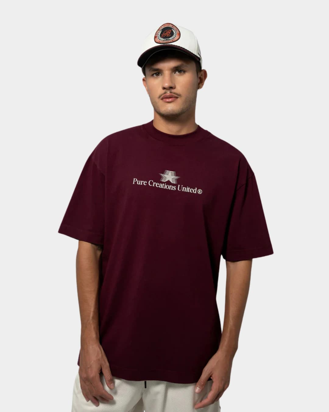 STILL HUNGRY BURGUNDY T-SHIRT - imagen 1