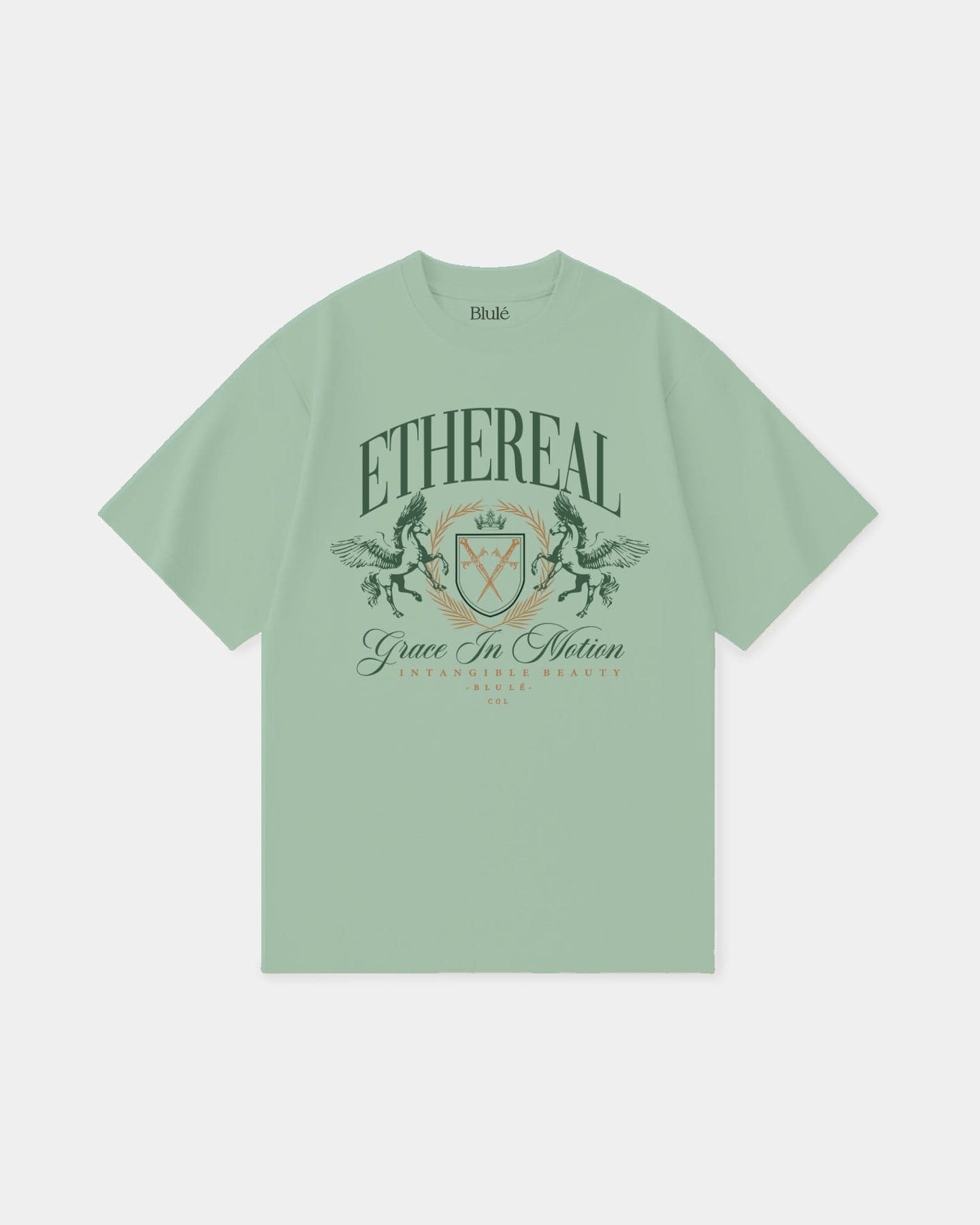 Oversized T Shirt Ethereal Light Green