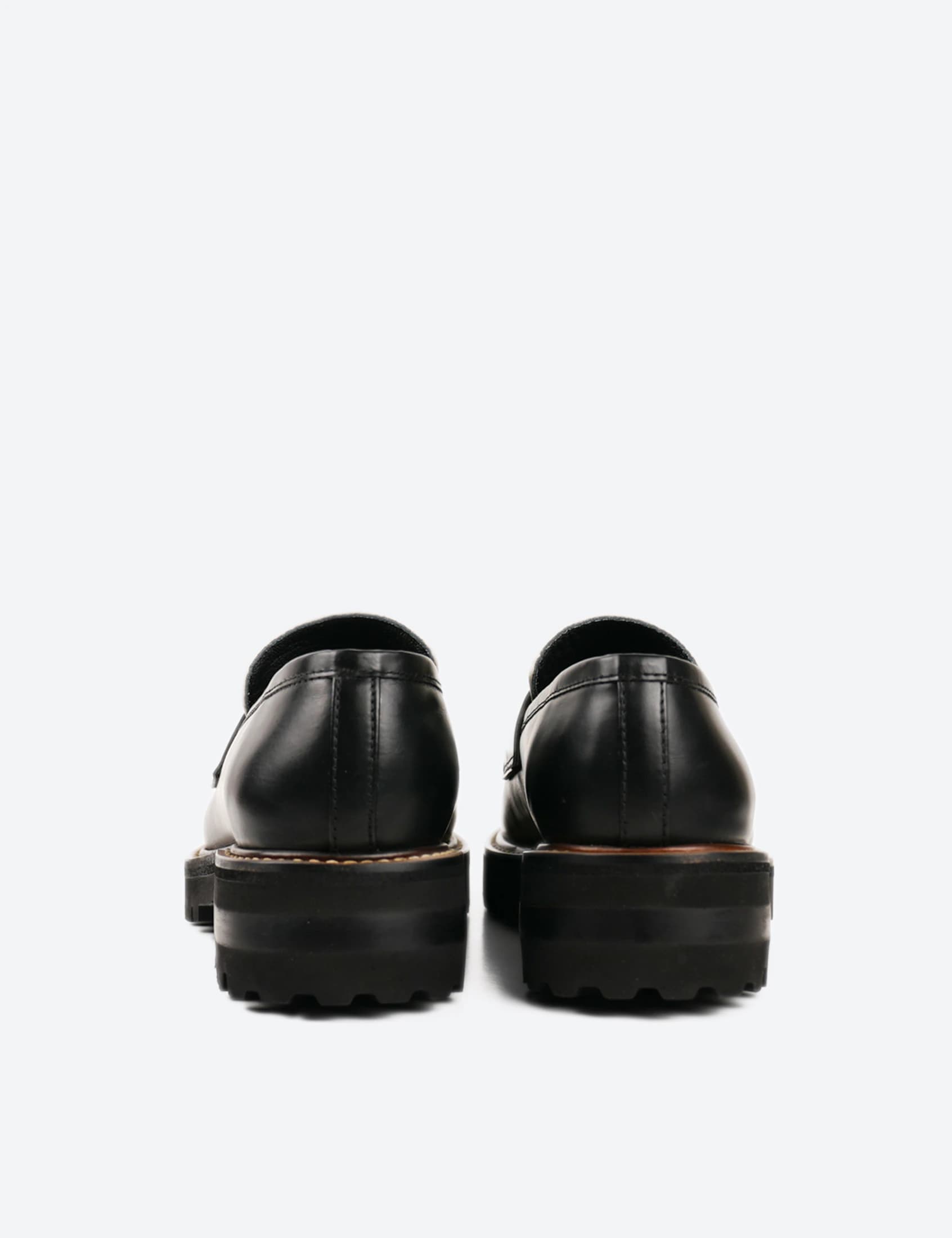 MOCASINES DONATO NEGRO CON BEIGE - imagen 3
