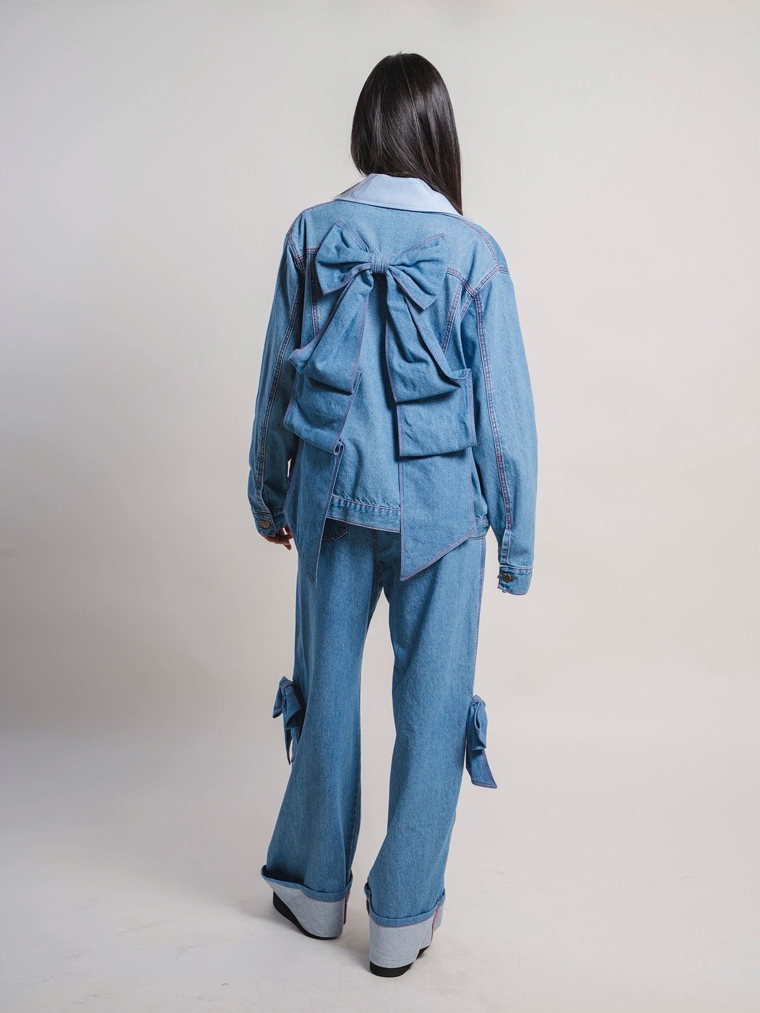 Chaqueta Denim Moño - imagen 3