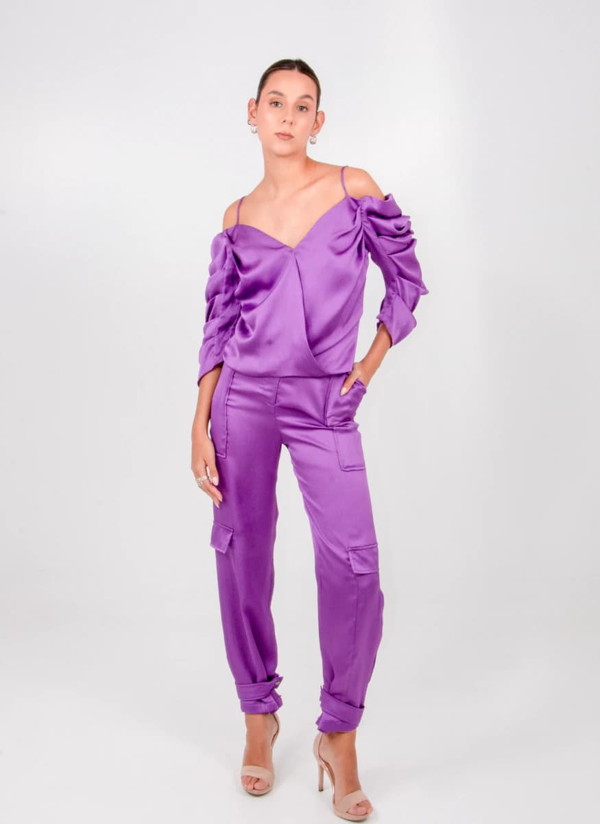 Blusa Yuzu Morada - imagen 4