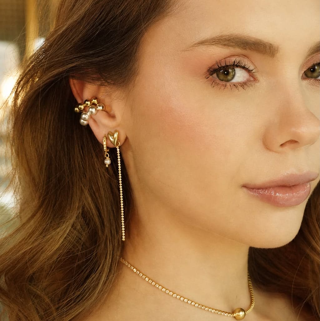 Earcuff Simona Plata - imagen 2