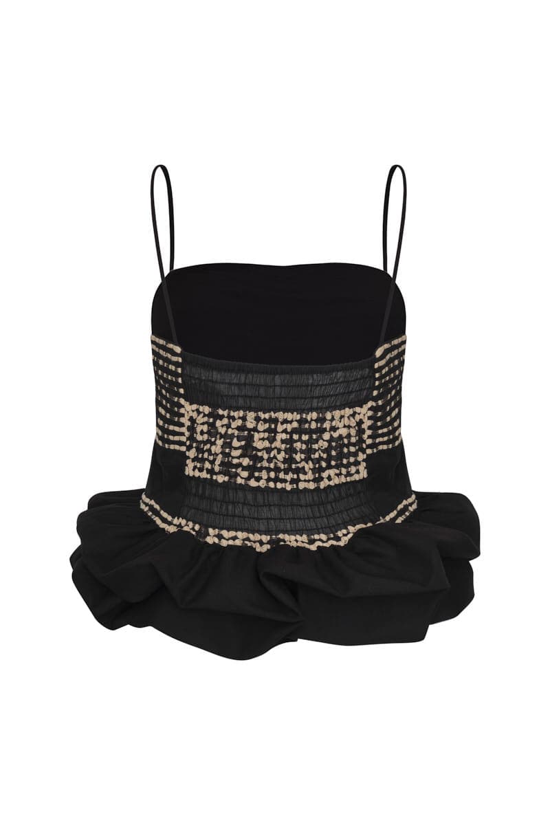 Crop top new maia negro - imagen 3