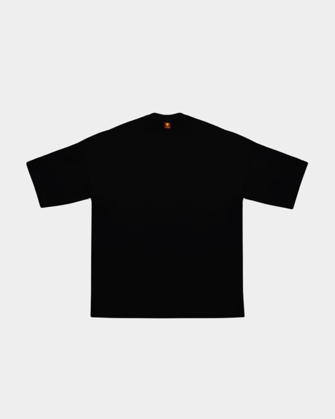 CAMISETA BLOCK NEGRO SOBRE NEGRO REGULAR FIT - imagen 2