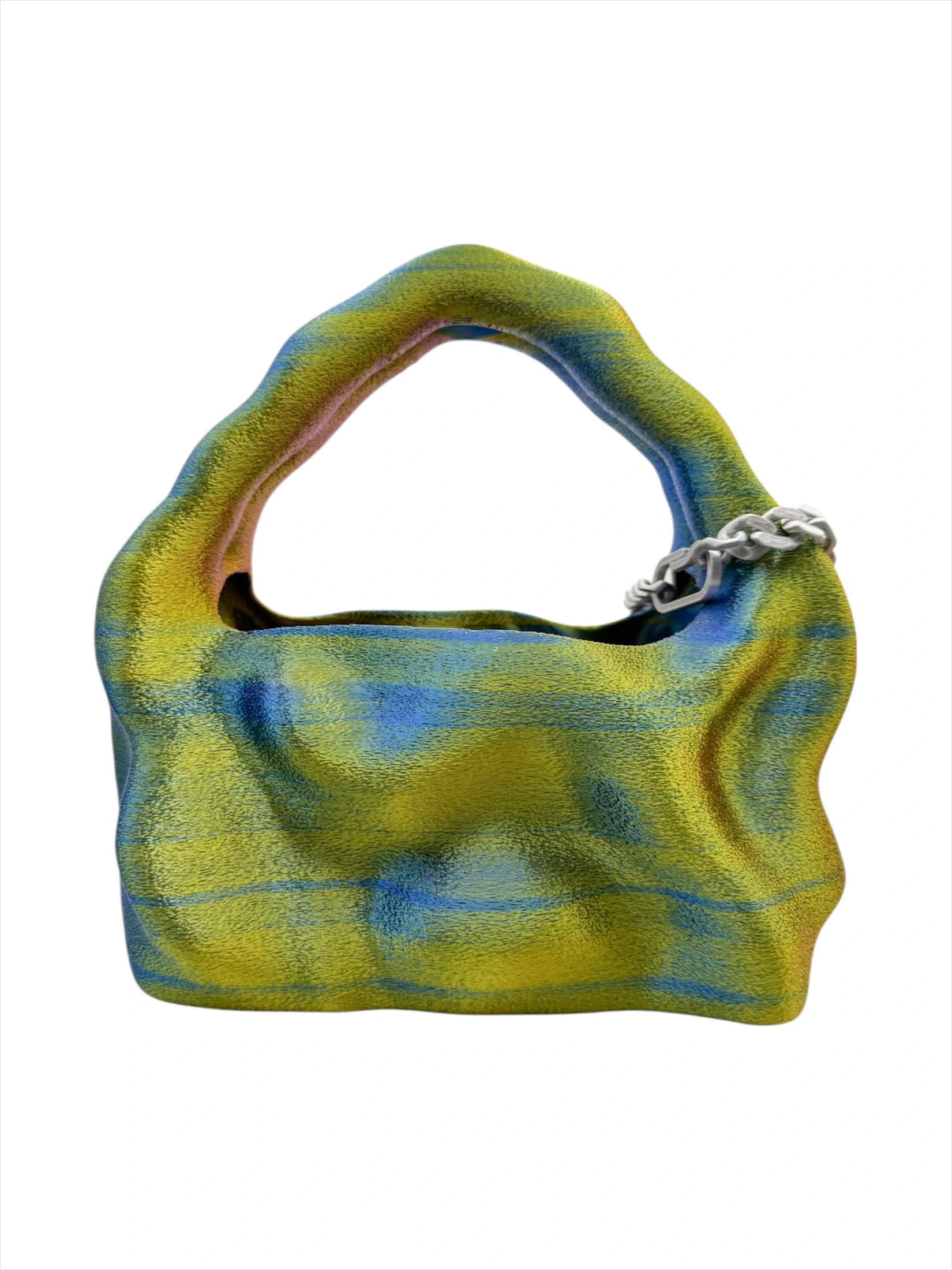 bolso grande cosmic water fucsia, amarillo, azul - imagen 3