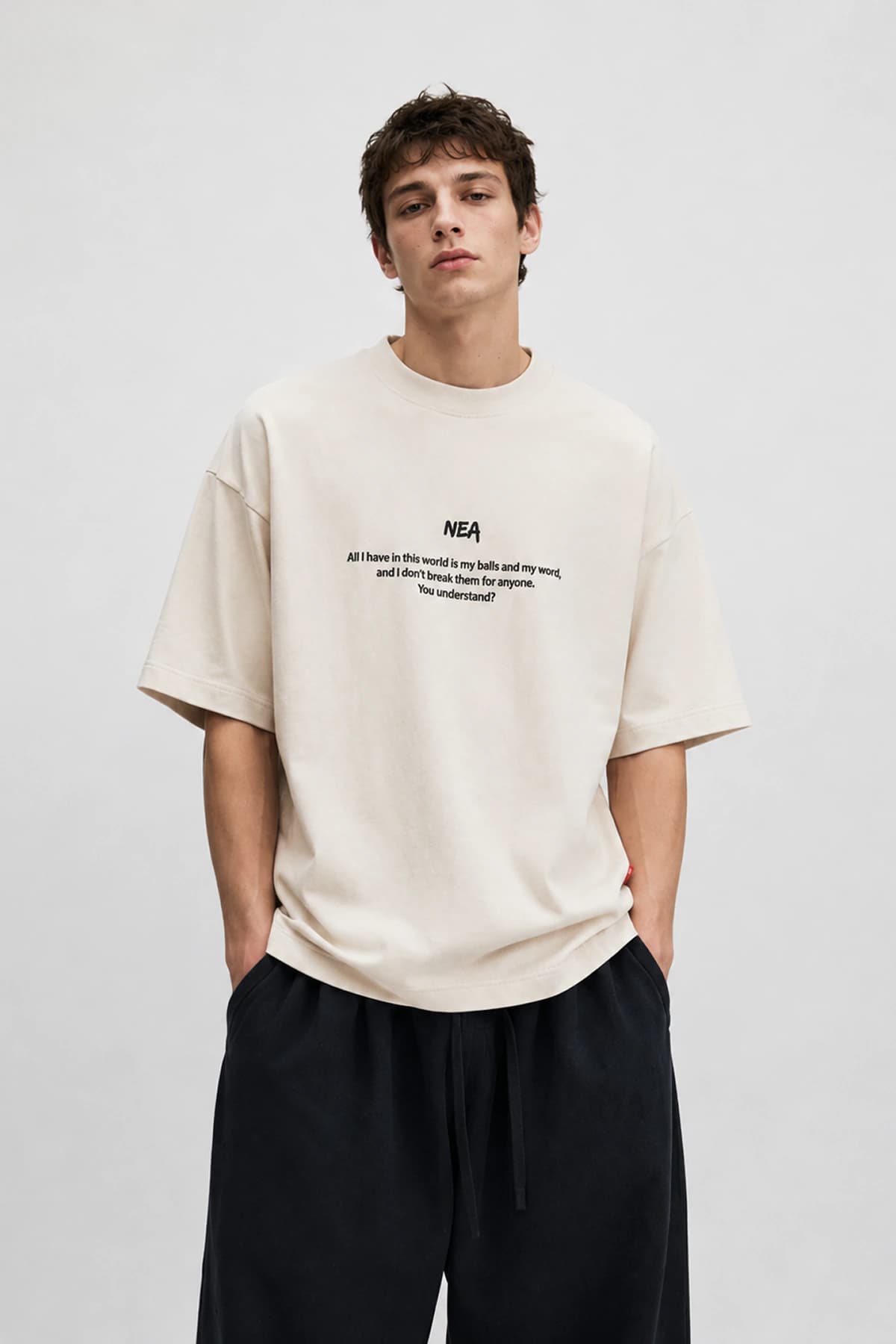 CAMISETA REGULAR SUNRAY MARFIL NEA - imagen 2