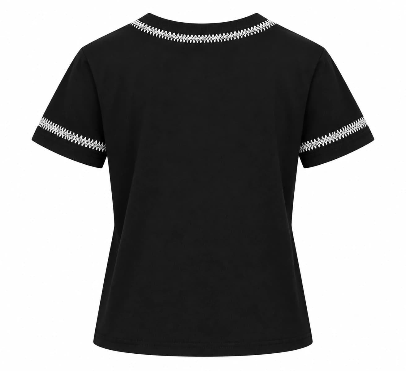 VITTORIA T-SHIRT BLACK - imagen 2