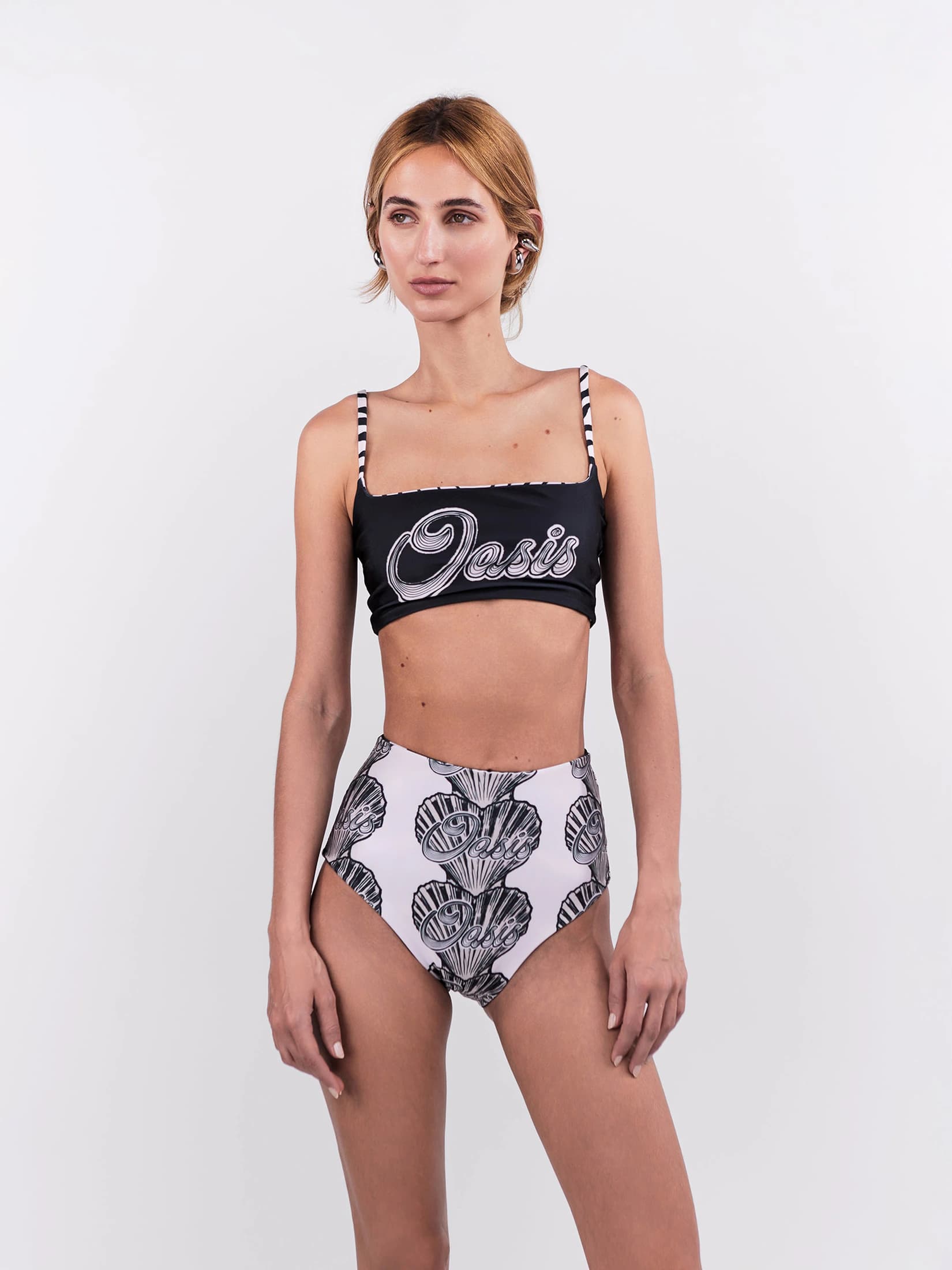 Bottom de Bikini Oasis - Negro - imagen 1