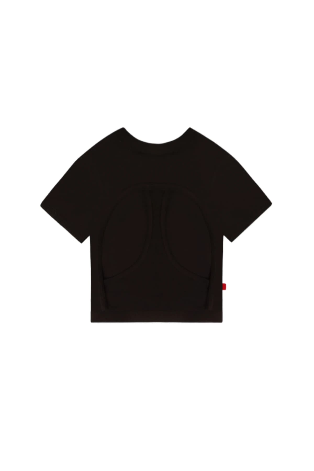 CROP TOP LUSH NEGRO NEA - imagen 2