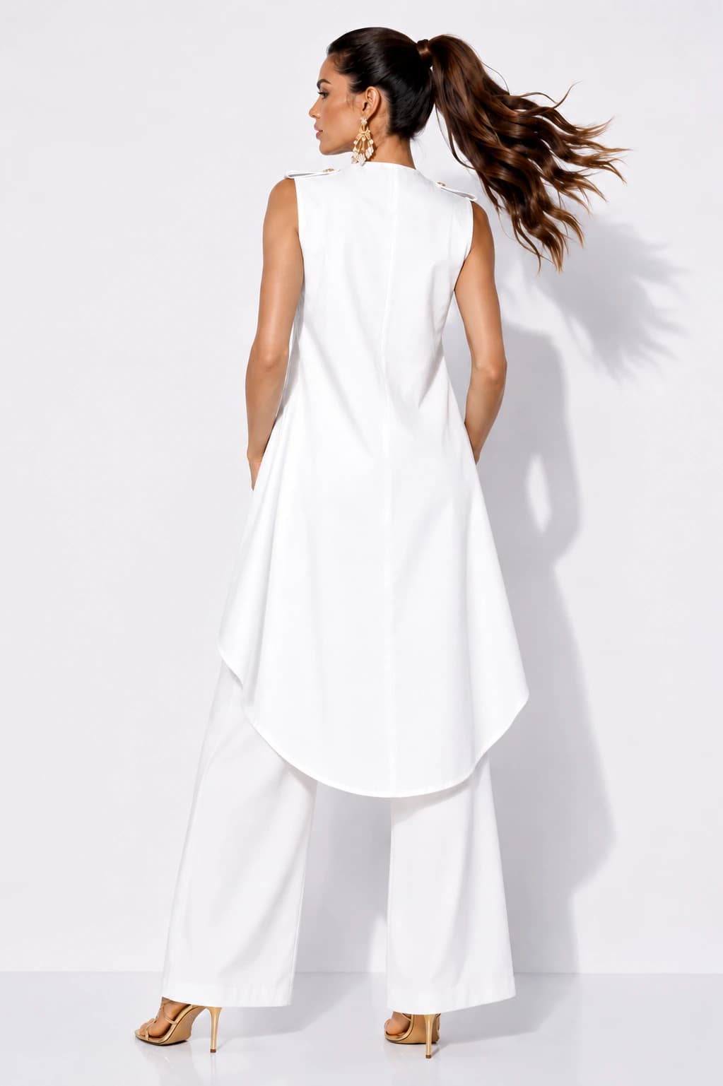 Blusa Luz Angela Blanco - imagen 2