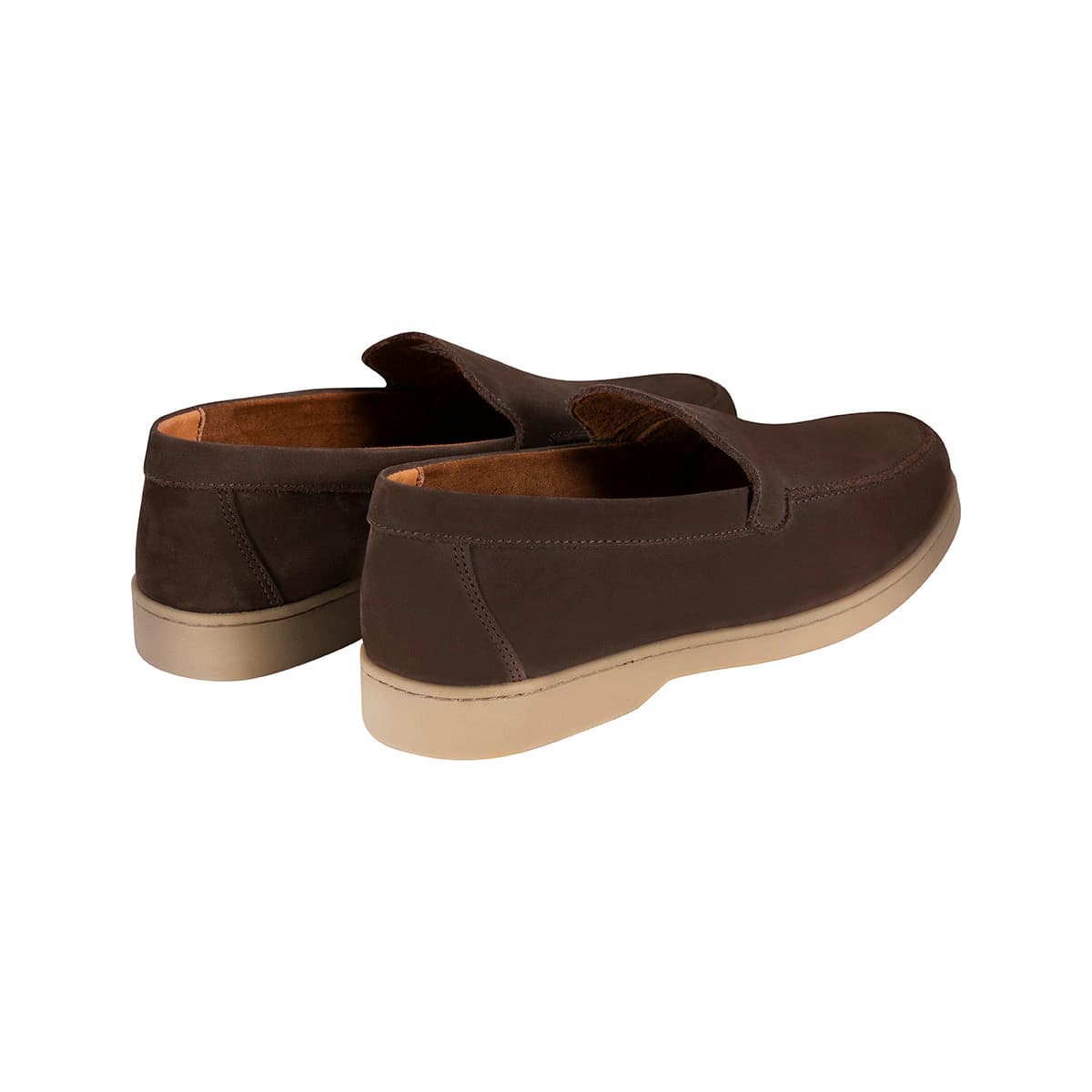 Loafer Hombre Nobuck Tabaco - imagen 2