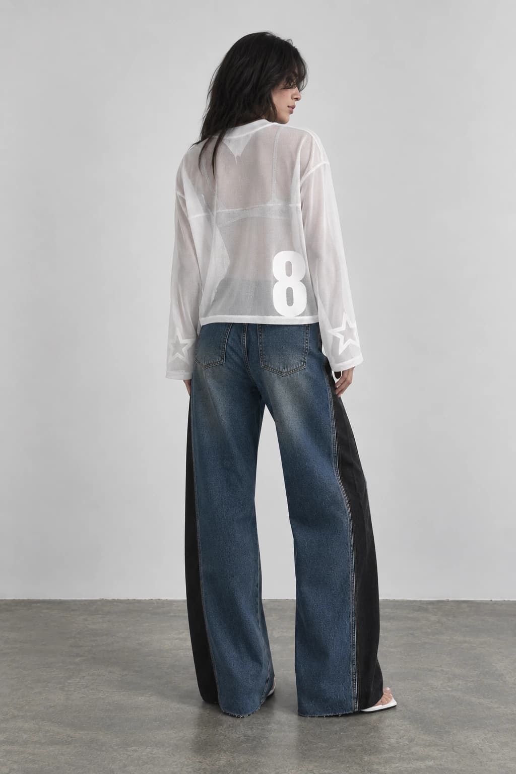 Jean Bicolor Wide Leg - imagen 4