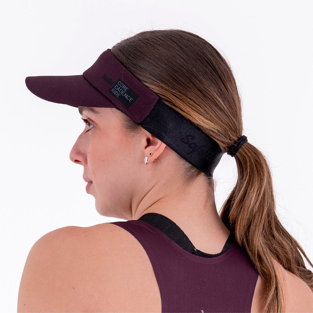 VISERA RUNNING SOLID CIRUELA UNISEX - imagen 2