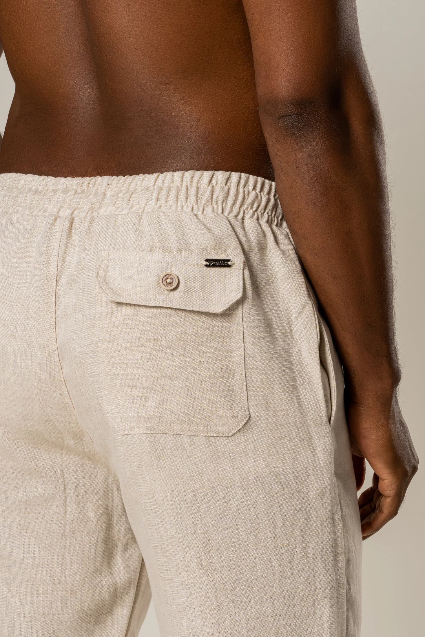 Pantalón Leisure 100% Lino - imagen 3