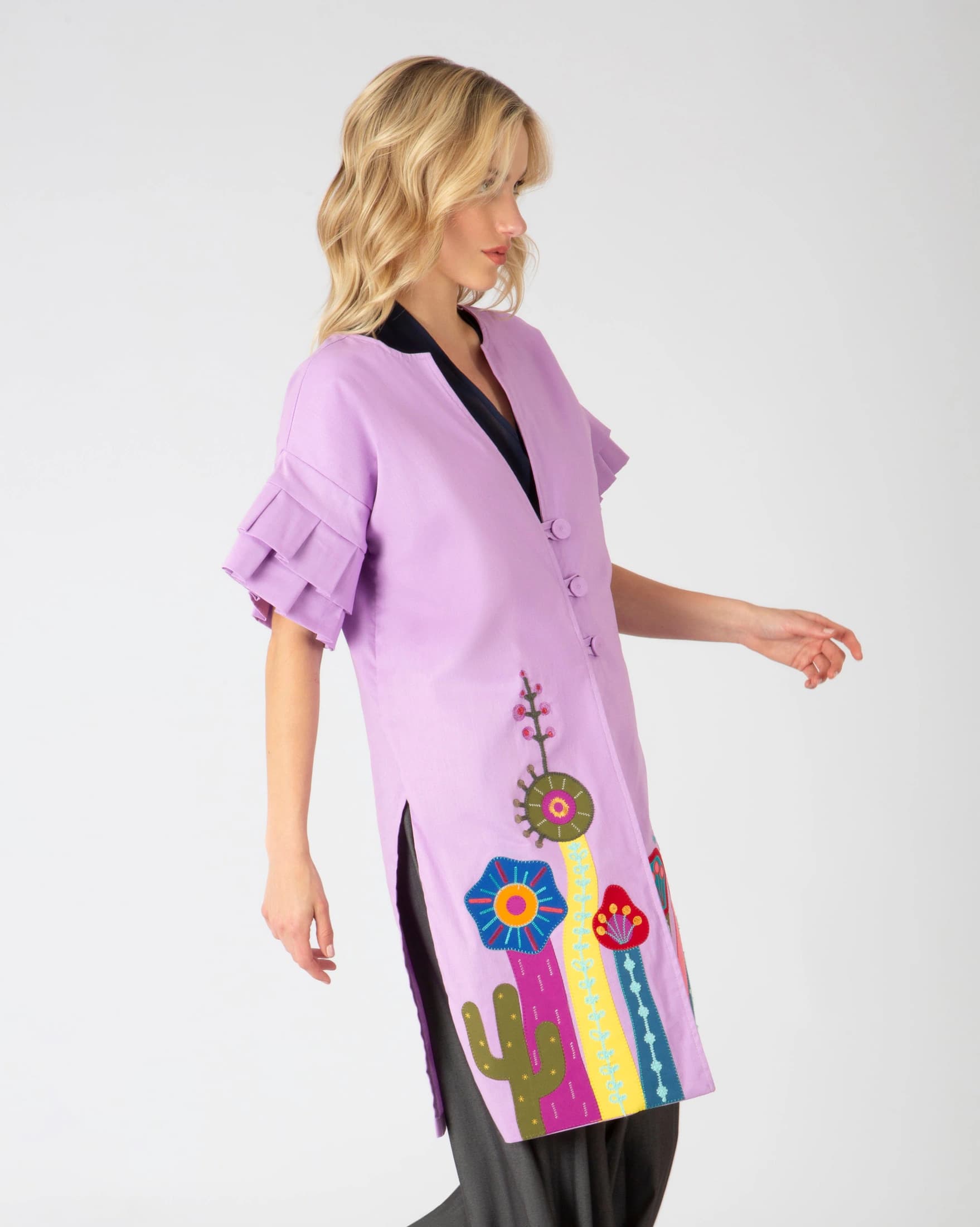 Chaleco Kimono Cactus - imagen 4
