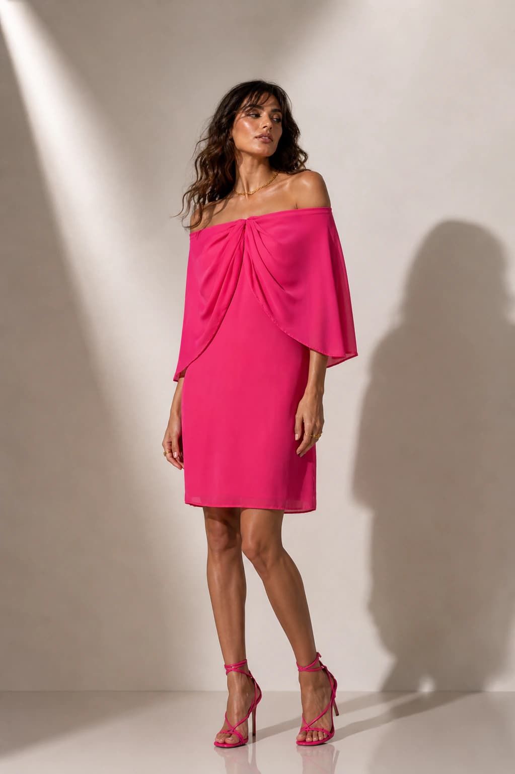 Vestido Lorena Fucsia - imagen 2