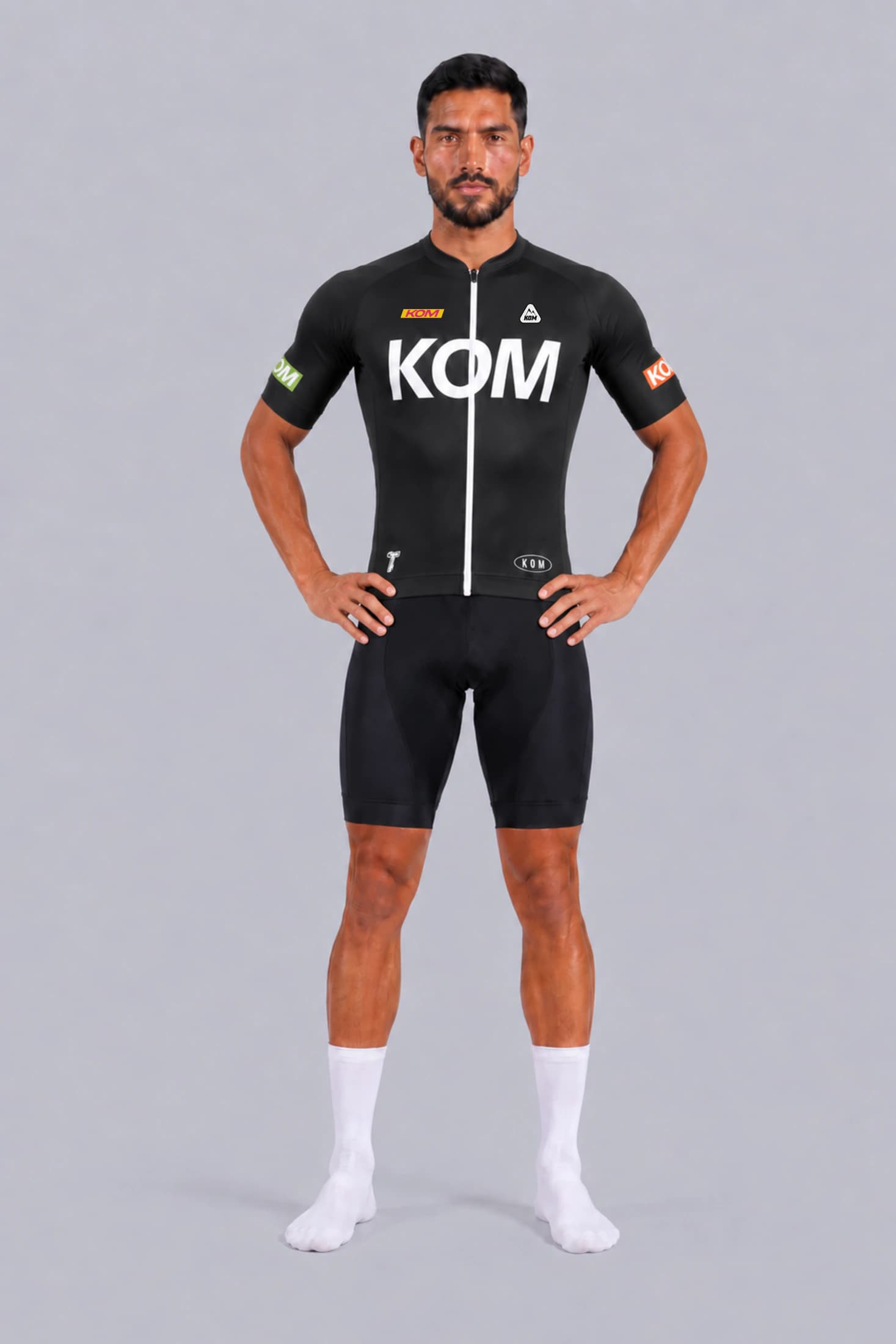 Jersey Ciclismo Tour KOM - Manga Corta Hombre