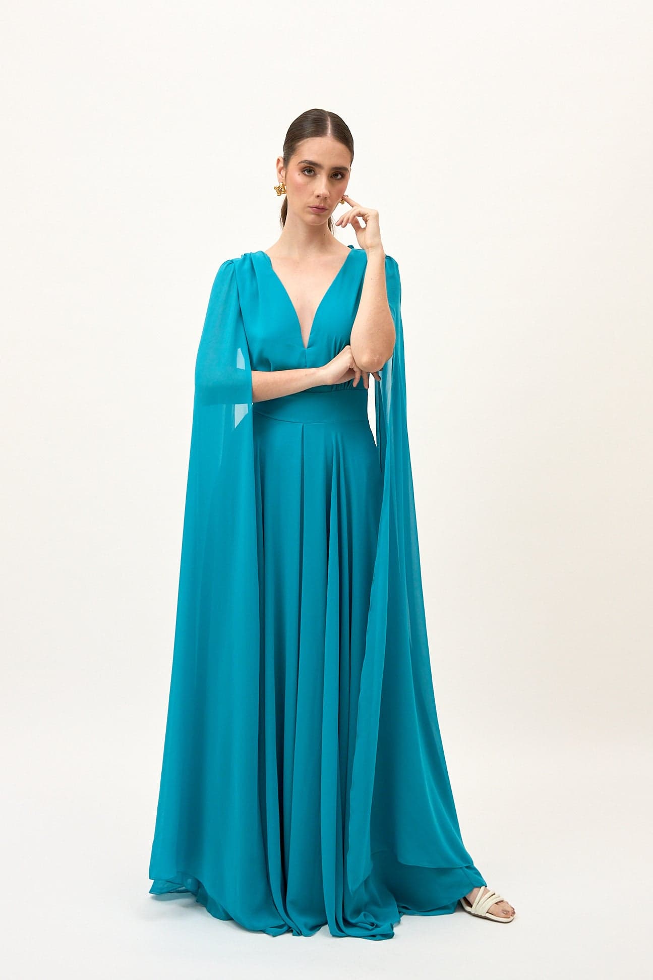 Vestido Girasol Turquesa - imagen 5