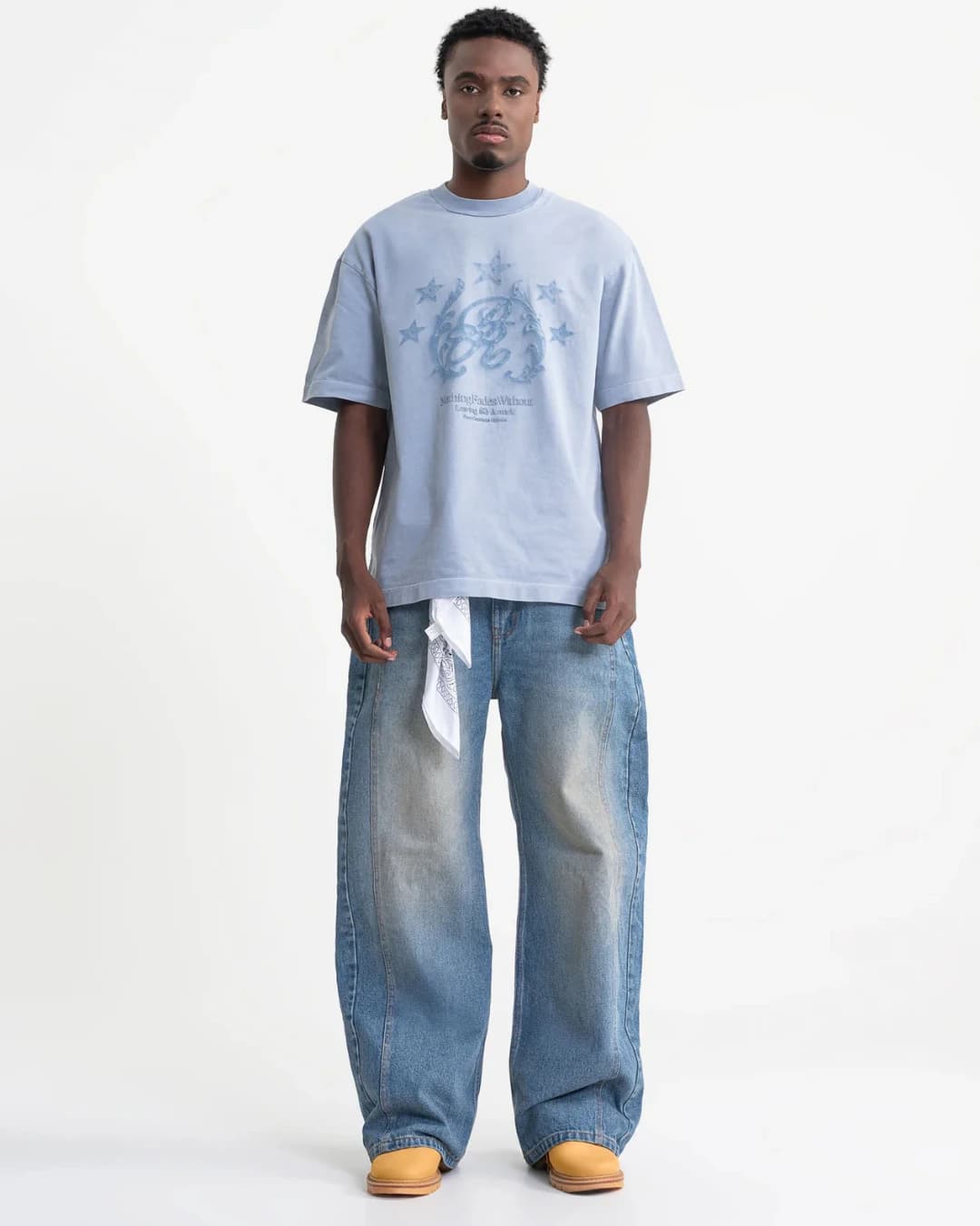 RUSTIC BLUE T-SHIRT - imagen 2