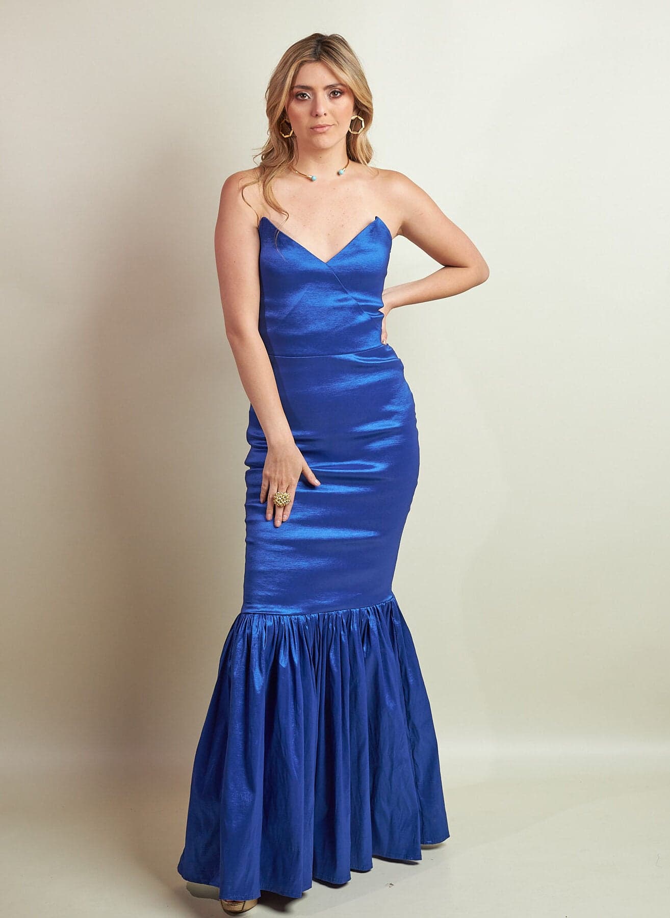 Vestido Leonora Azul - imagen 4