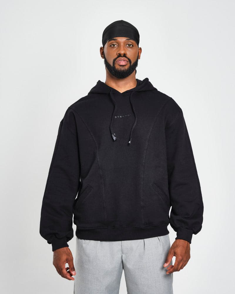 Hoodie Oversize Essential Black - imagen 1