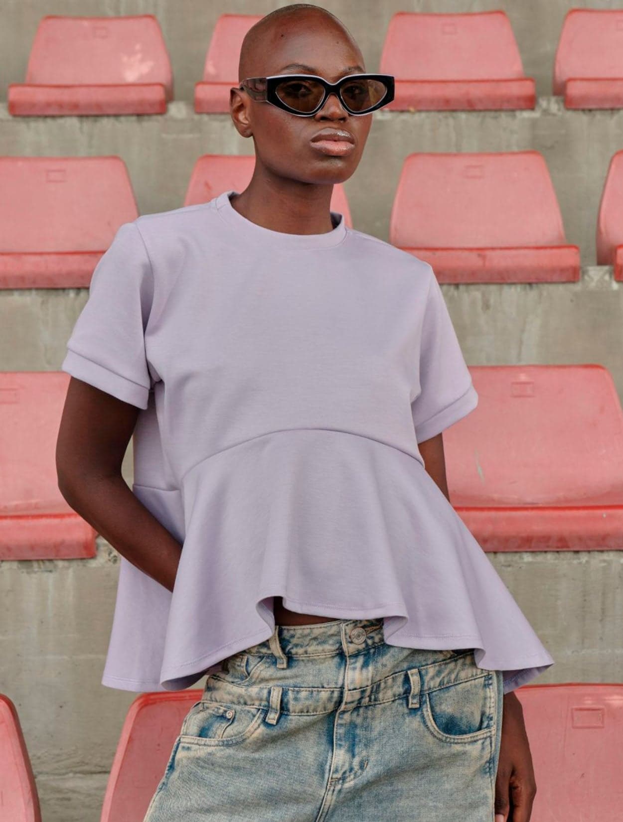 BLUSA SHANI PEPLUM - imagen 1
