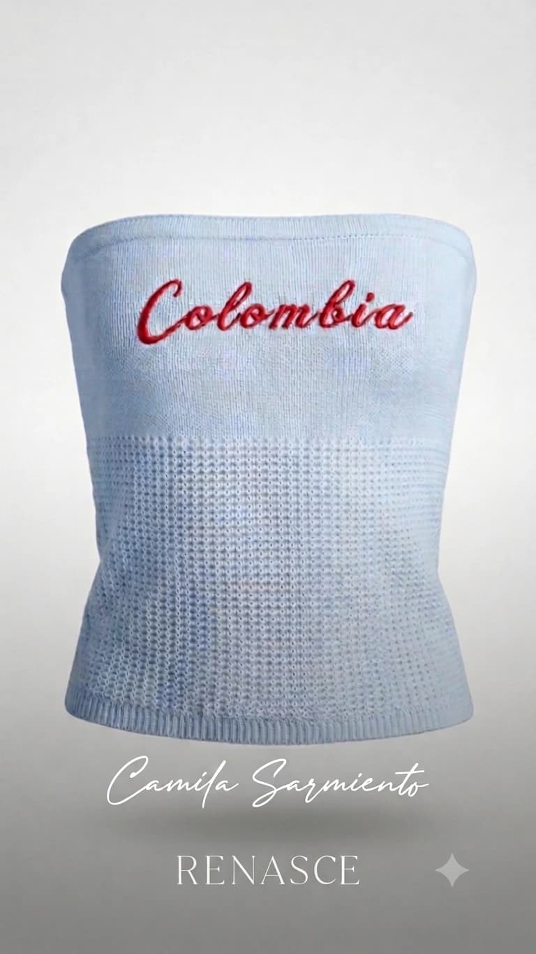 Top tejido Colombia - imagen 2
