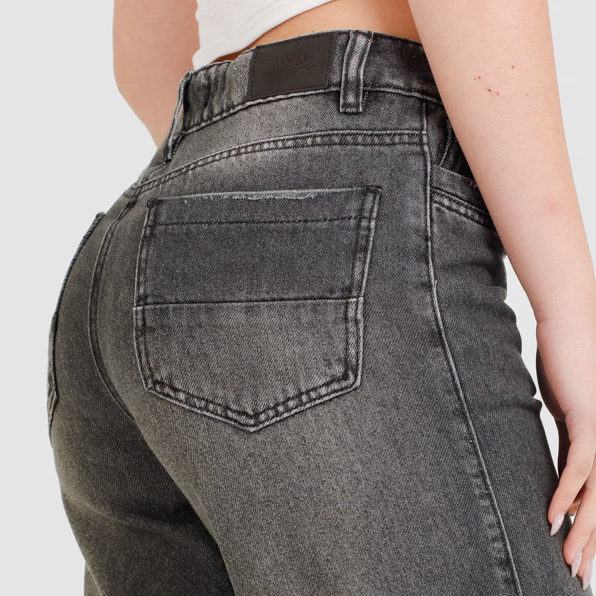 Jean Wide Leg Ax-2704 Gris - imagen 3