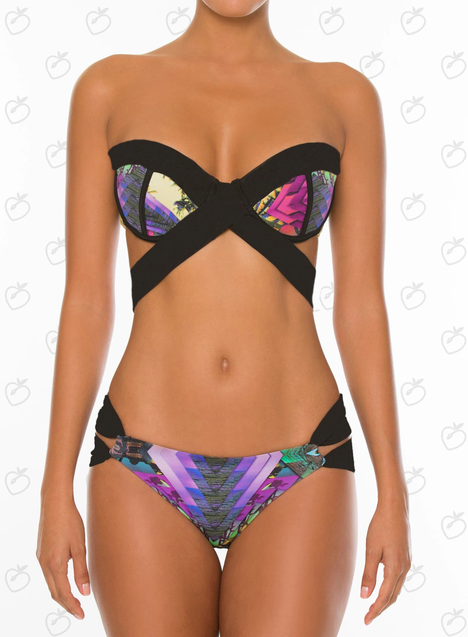 Ibiza Bandeau Vestido De Baño Set