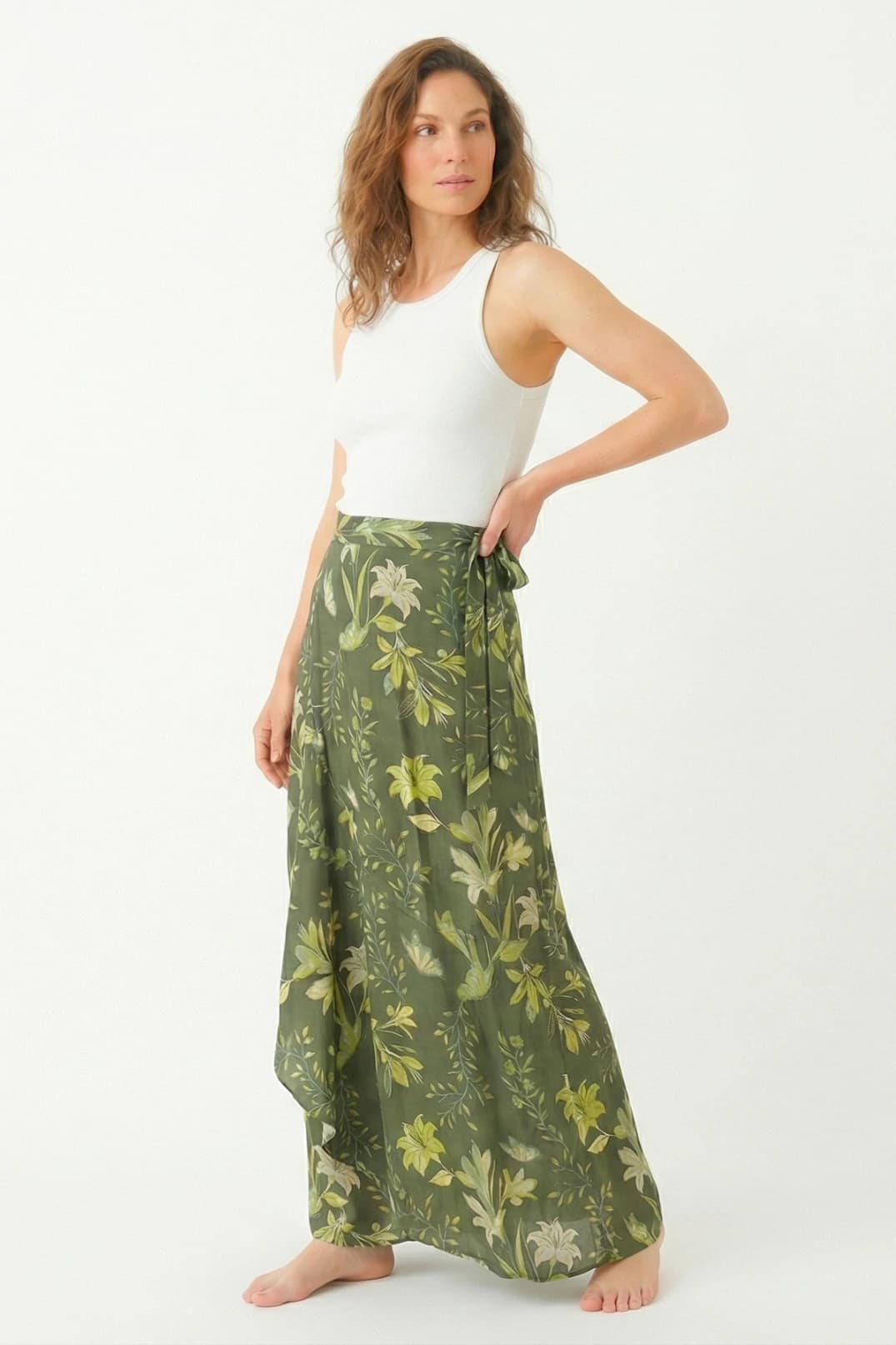 Falda Yuma Puntos Verde