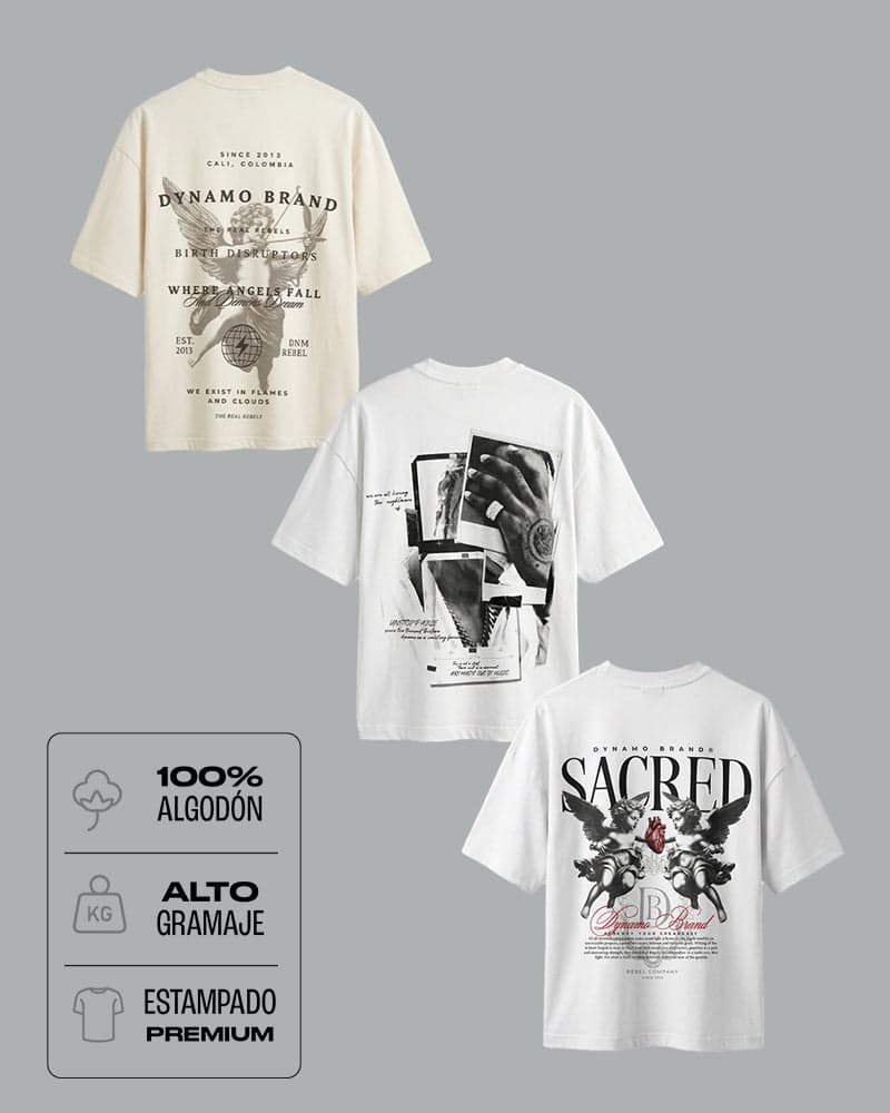 Pack Best Sellers - Rebel Tees - imagen 1