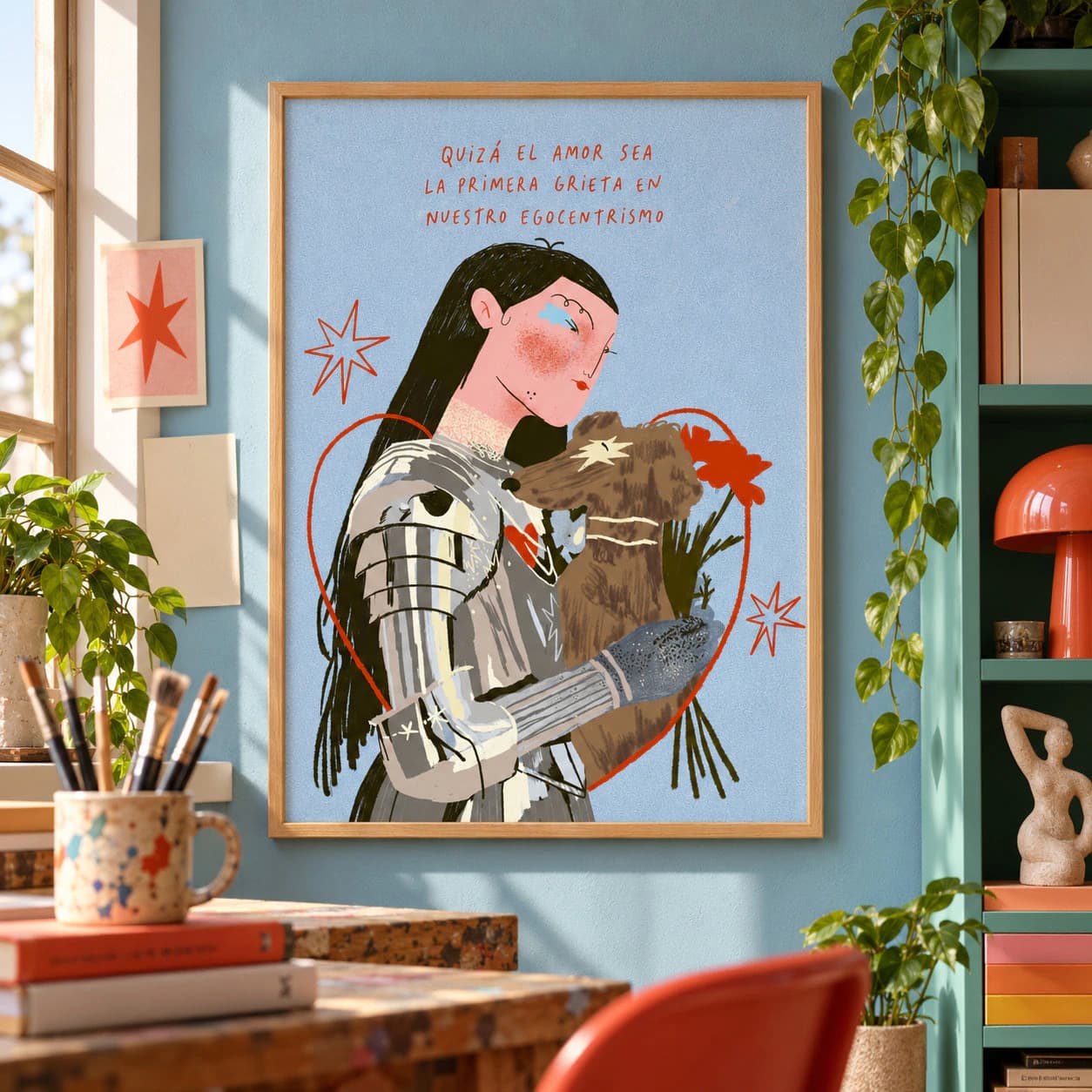 🏰🫀 Póster Amor Eterno - imagen 1