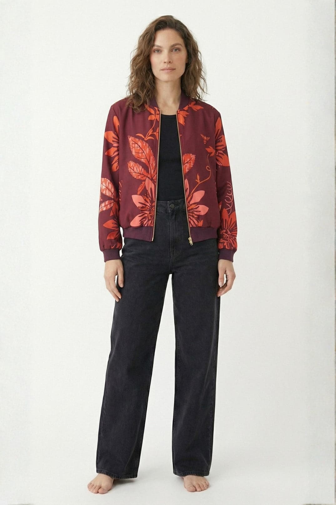 Chaqueta Origen Chulupa Burgundi - imagen 2