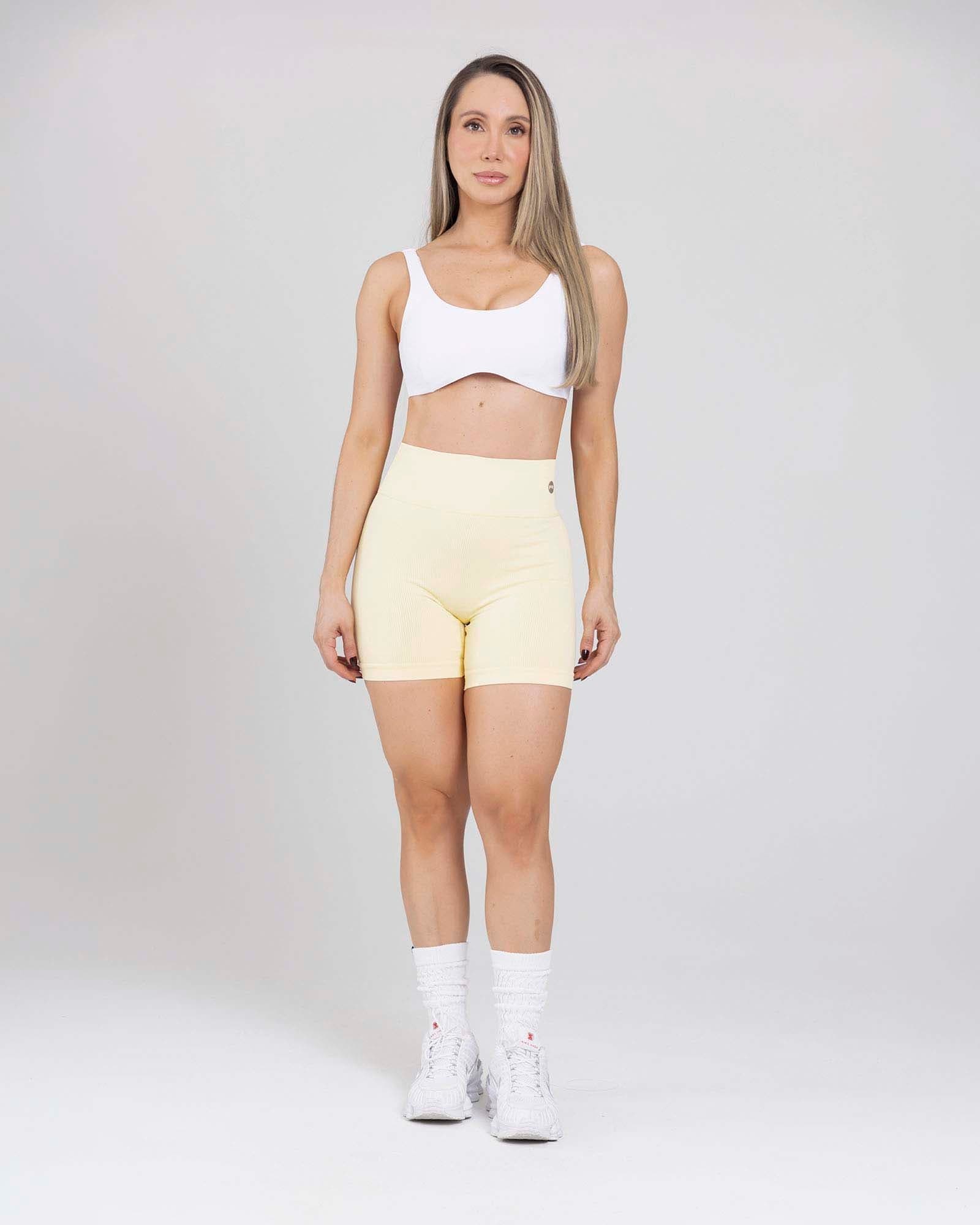 Short motion seamless amarillo flexi FIBER - imagen 1