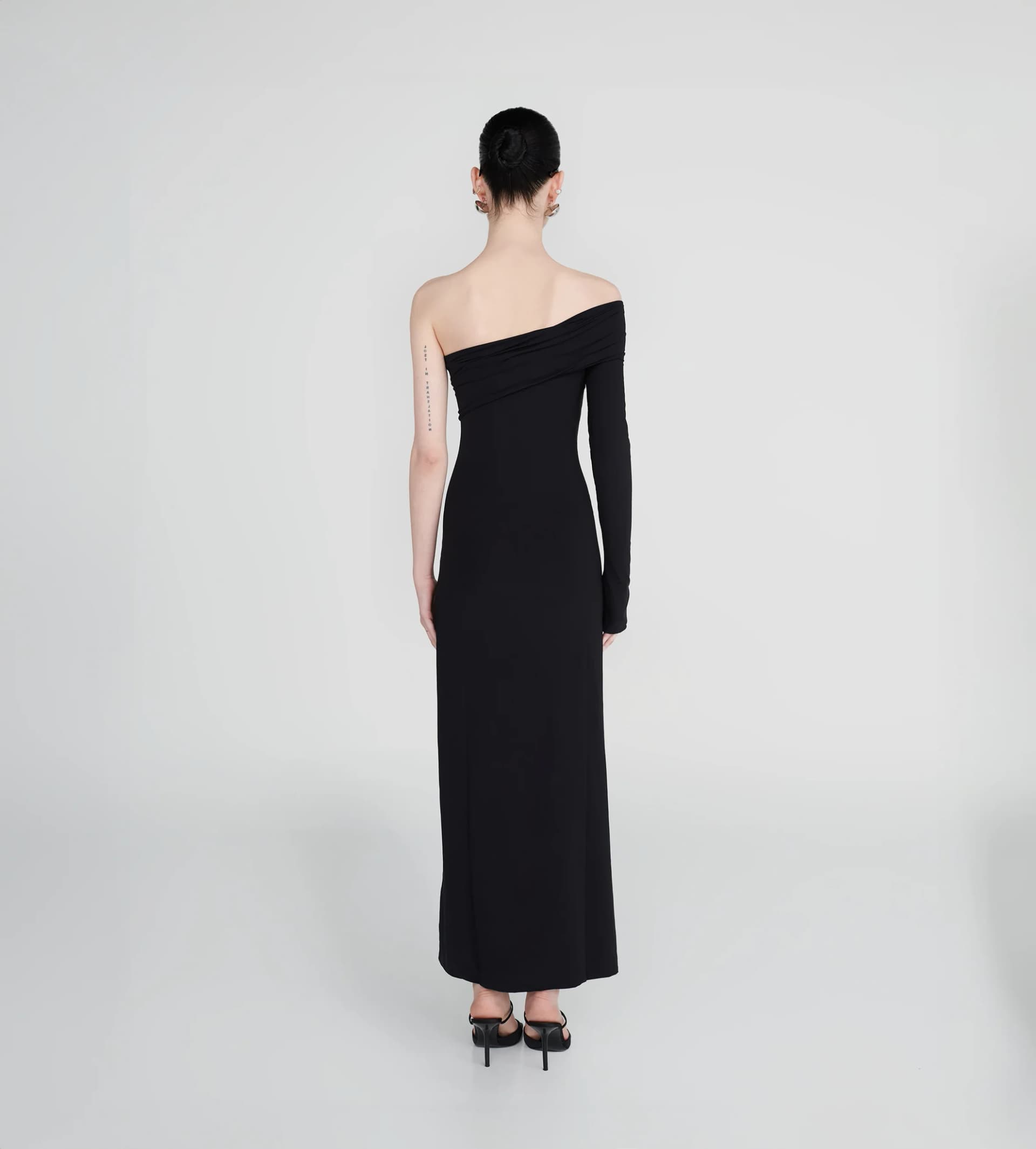 VESTIDO BELICE NEGRO - imagen 4