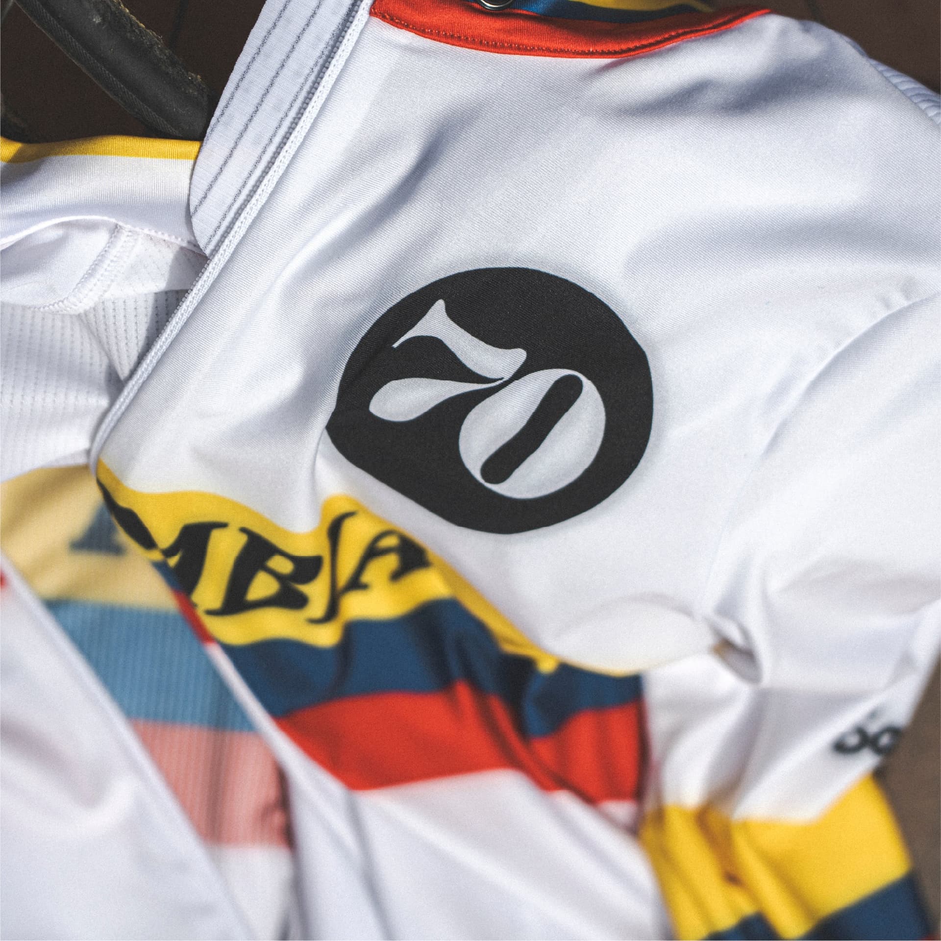 CAMISA CICLISMO MANGA LARGA COLOMBIA COCHISE 70 PARA HOMBRE - imagen 5