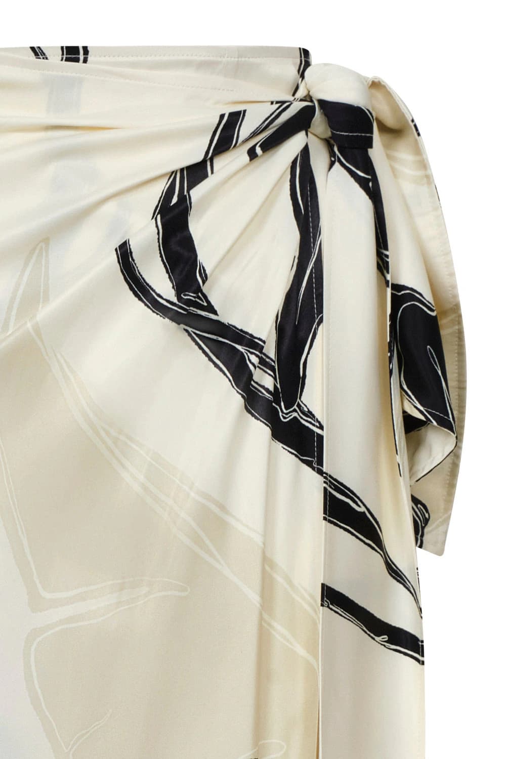 Falda samoa ivory negro - imagen 3