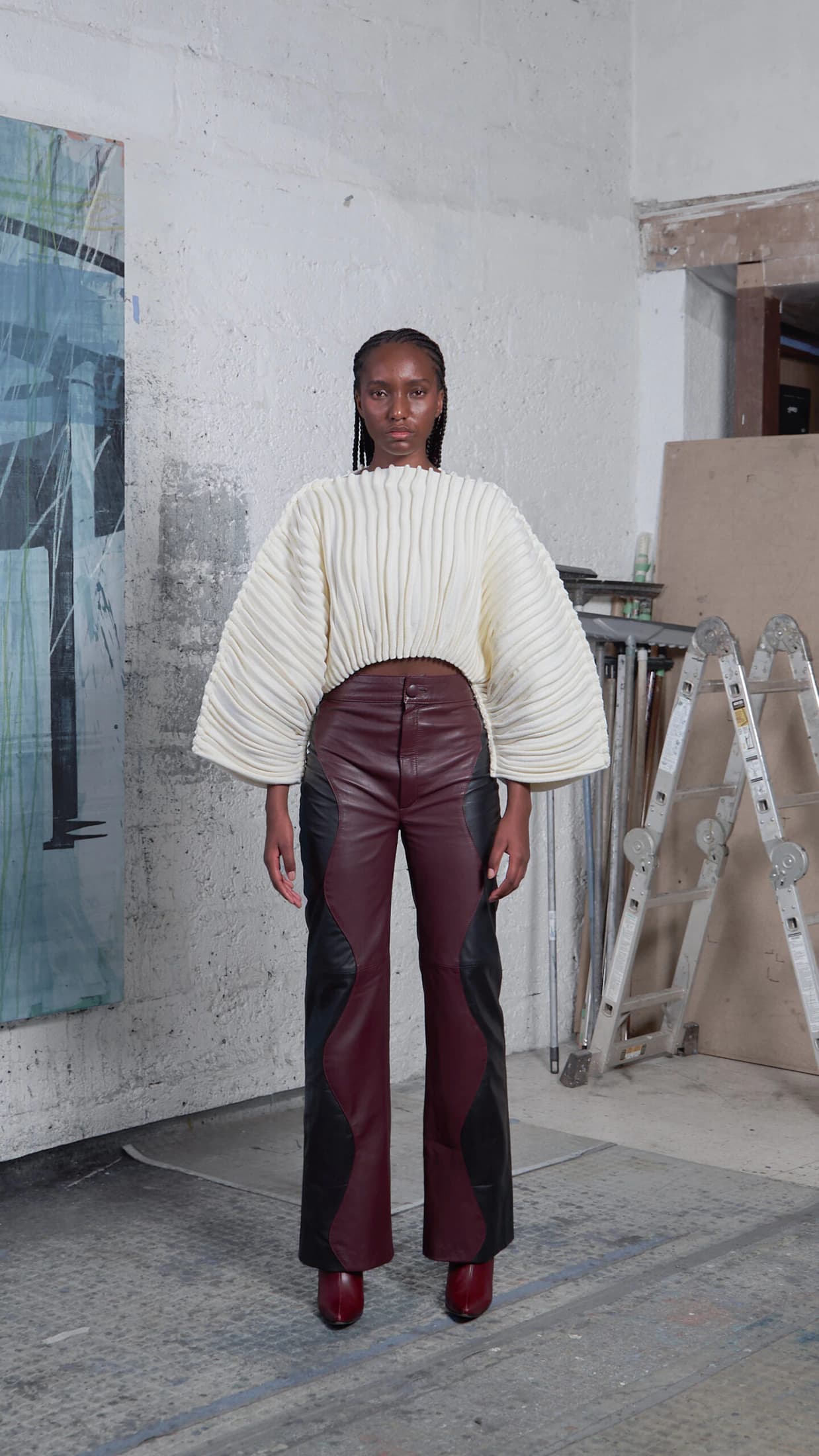 SNAIL ACCORDION SWEATER - imagen 4