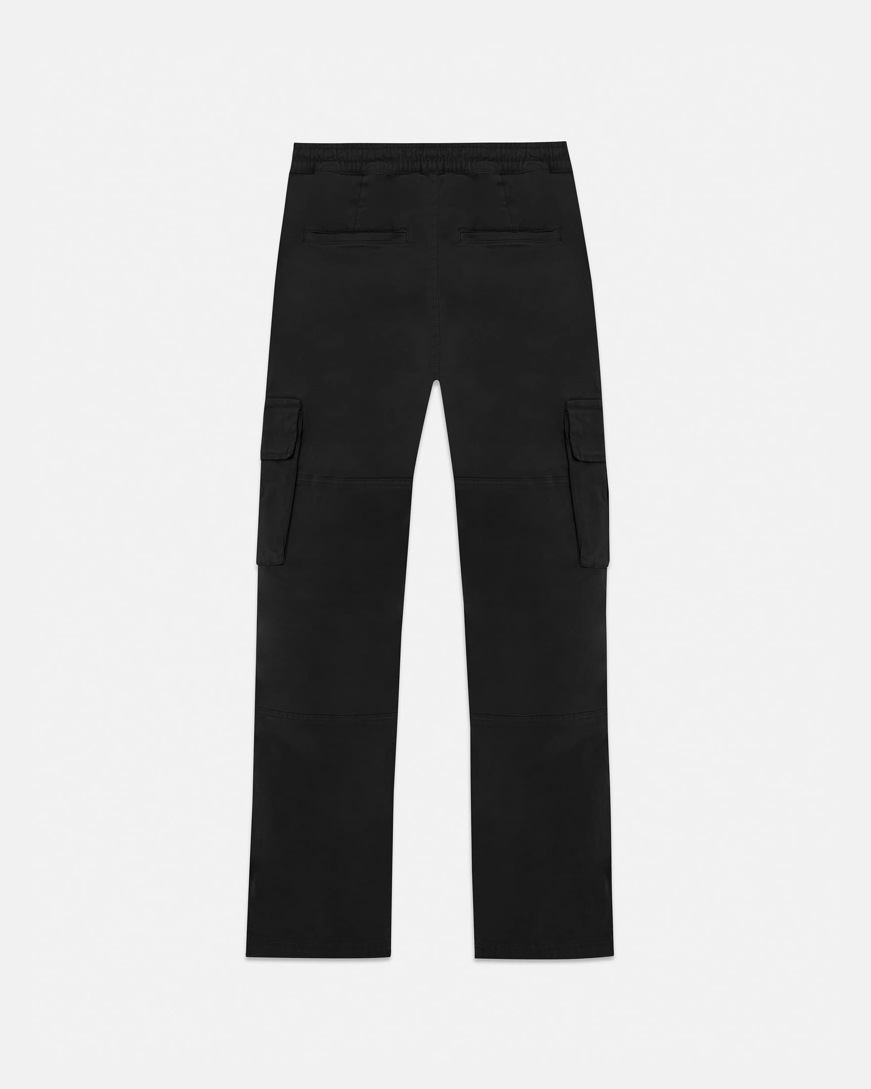 Basics Relaxed Cargo Pants Black - imagen 3