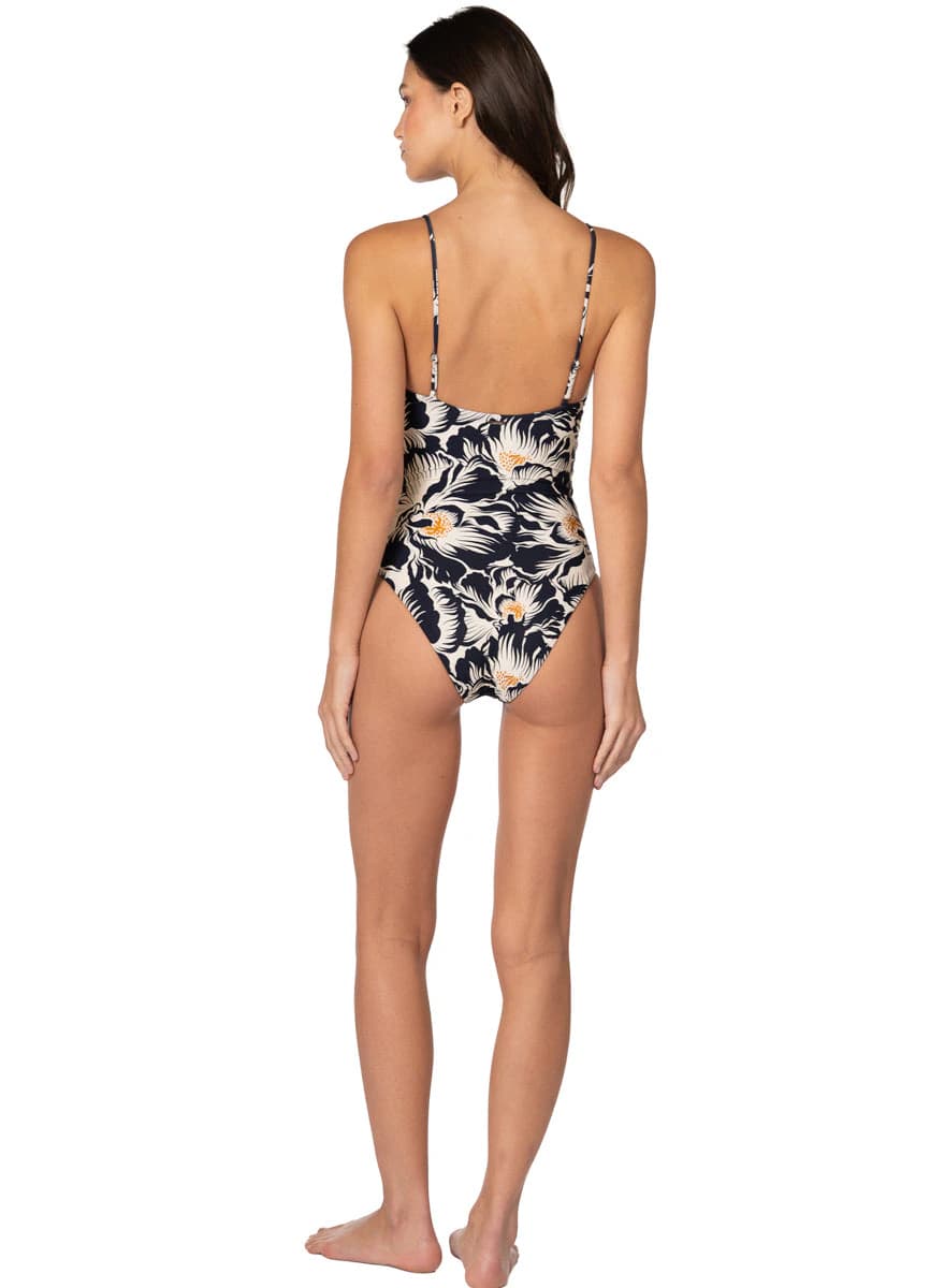 Maaji Delft Flowers Gypsies Signature Cut Classic One Piece - imagen 2