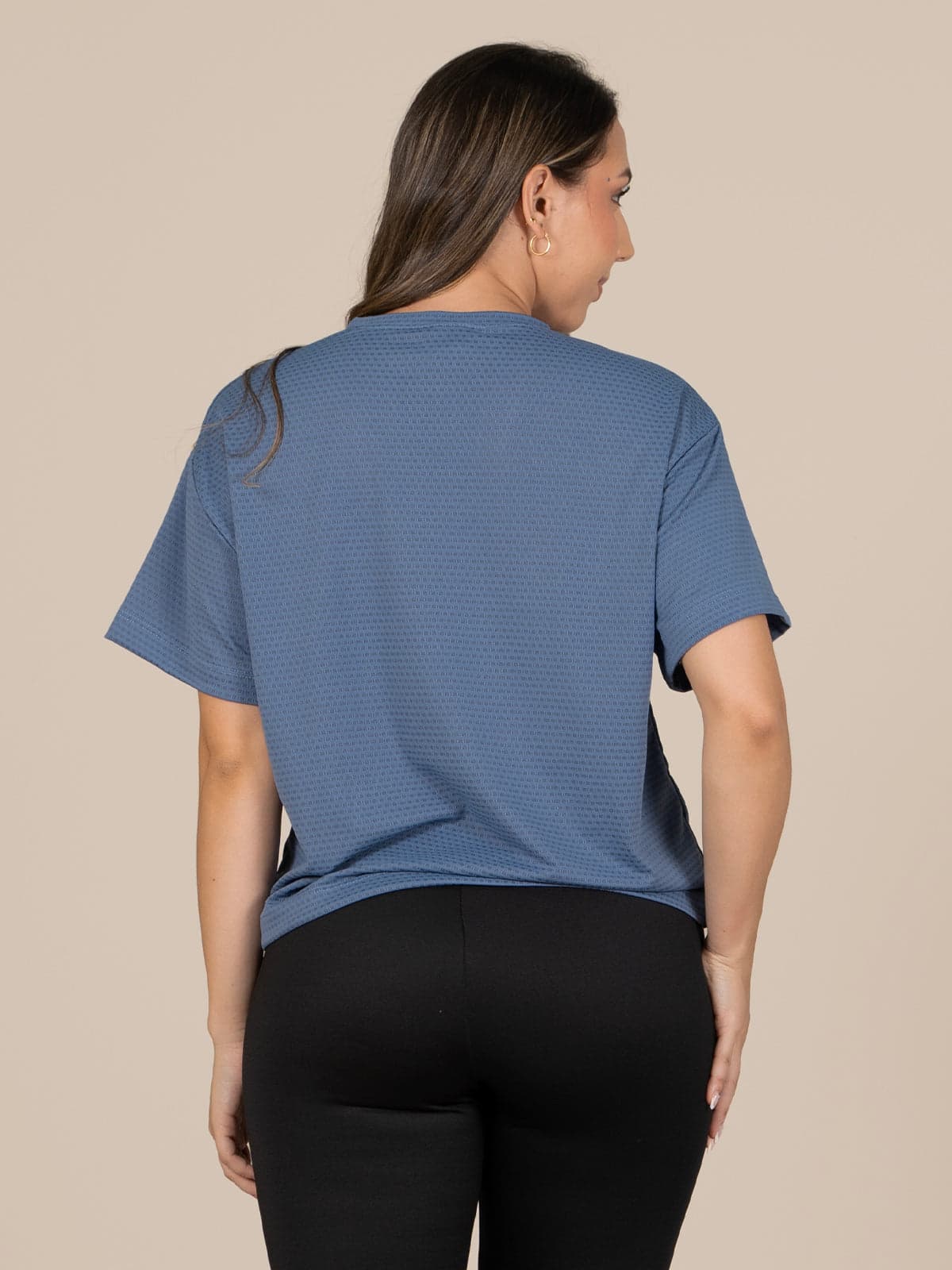 Tulum camiseta panal azul medio - imagen 2