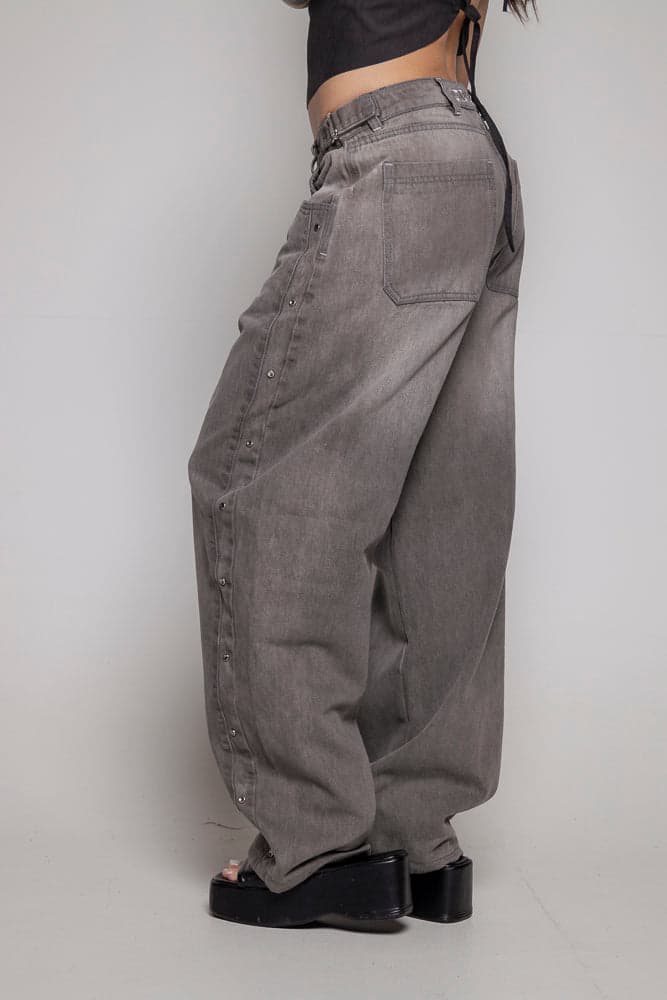 Baggy Courage Dama Gris/Stone - imagen 2