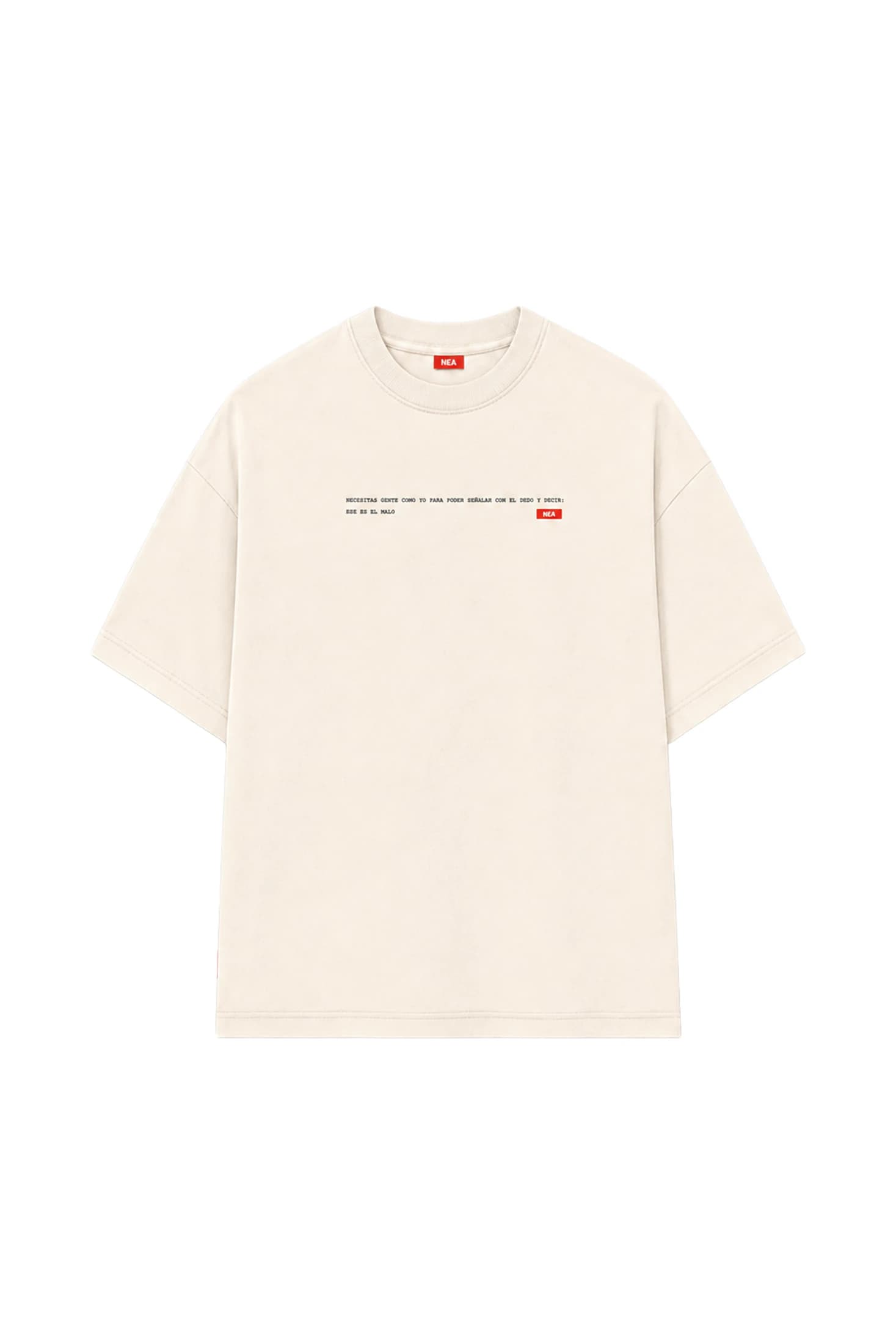 CAMISETA REGULAR BABYLON MARFIL NEA