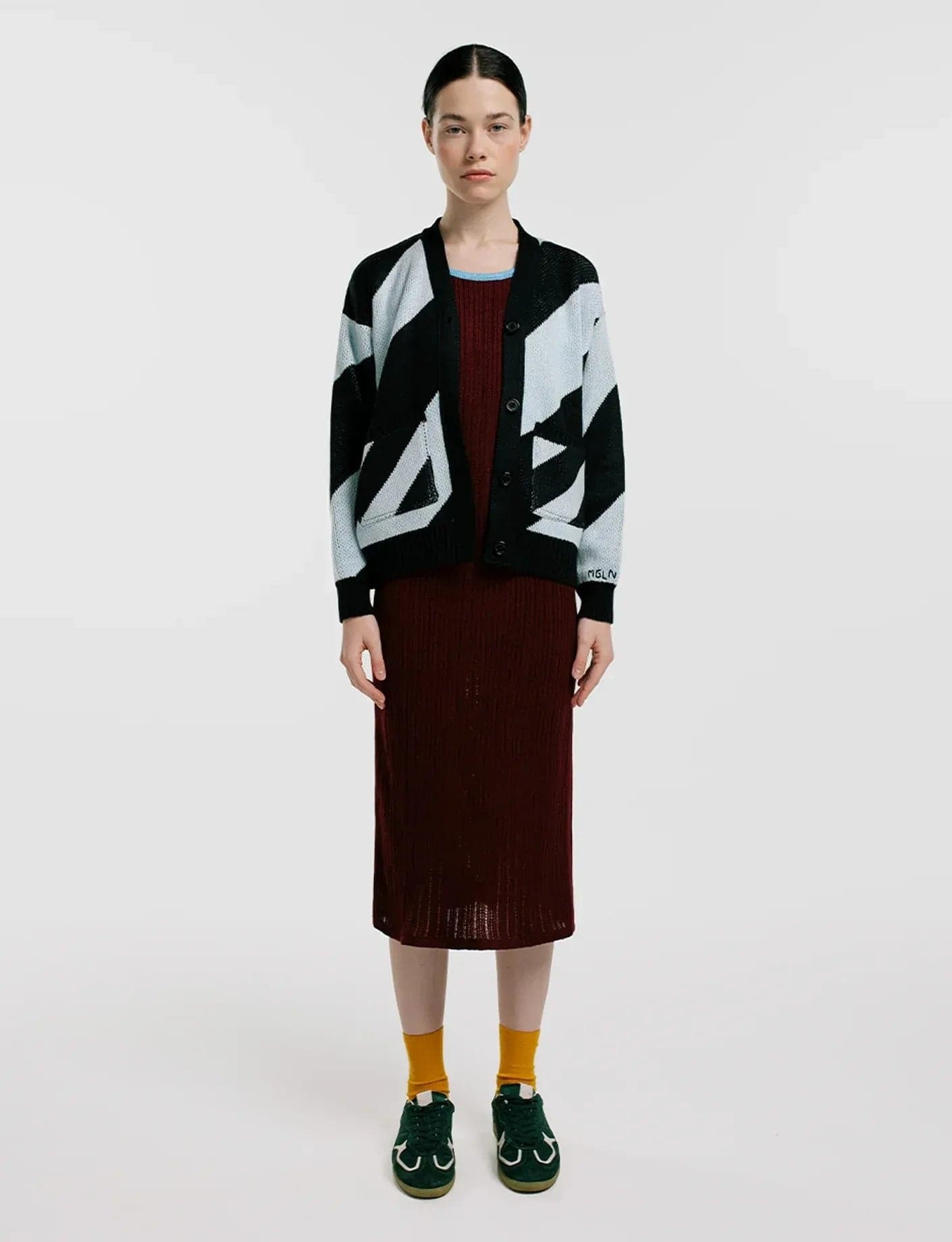 Cardigan Diagonal Mujer - imagen 1
