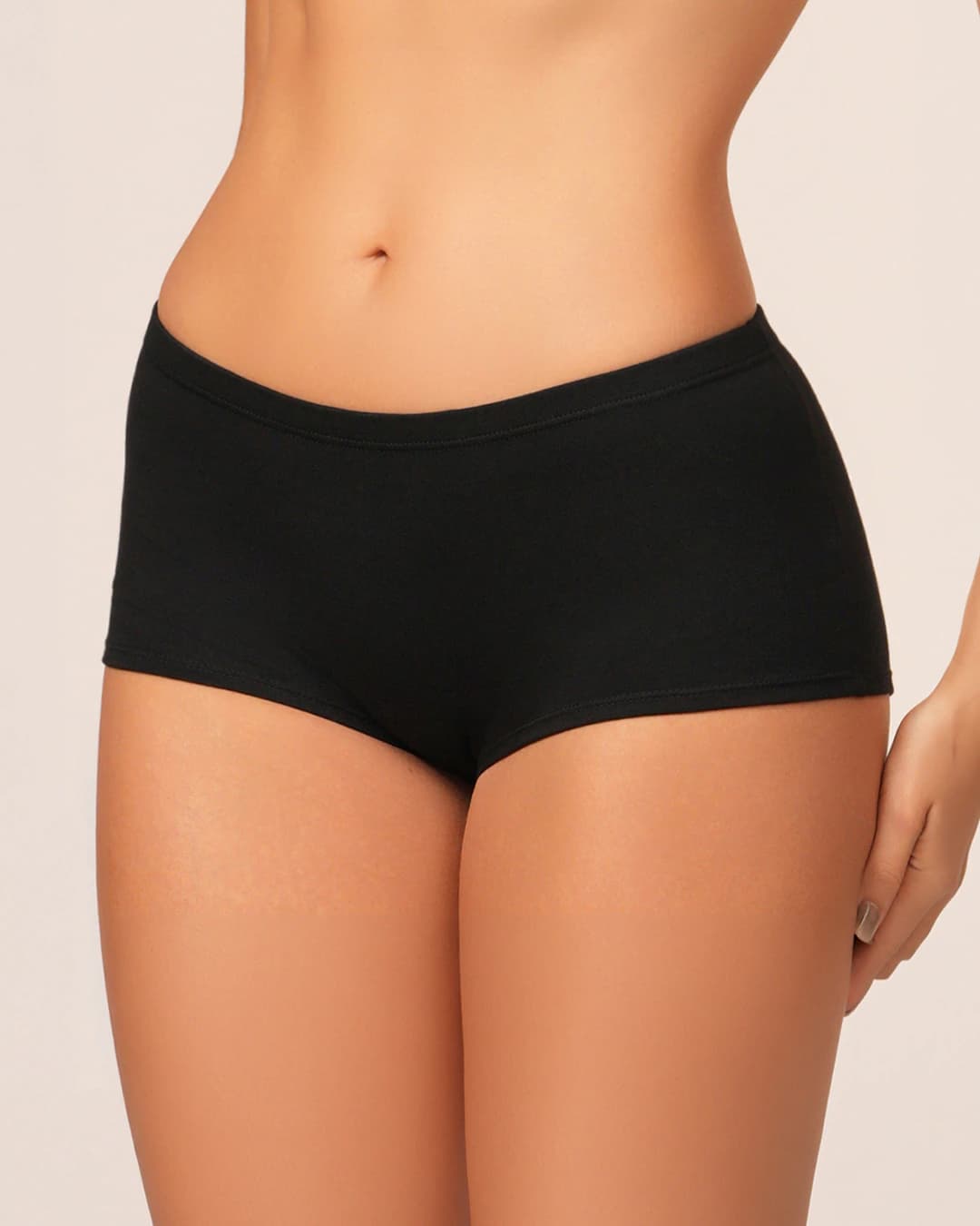 Boxer Femenino Tiro Alto en Algodón Suave Ref. 8099 - imagen 5