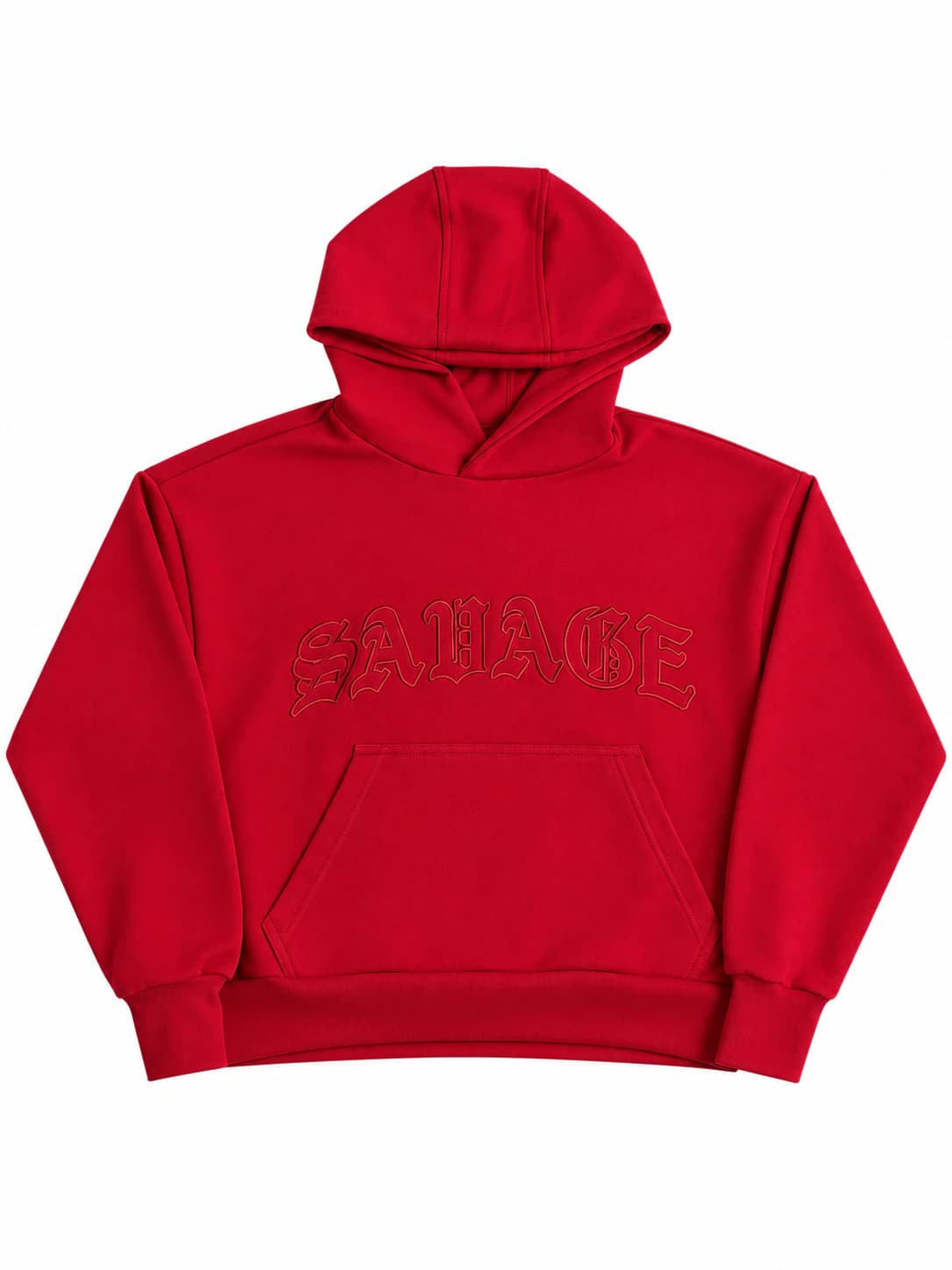 Hoodie Boxy fit Red district - imagen 1
