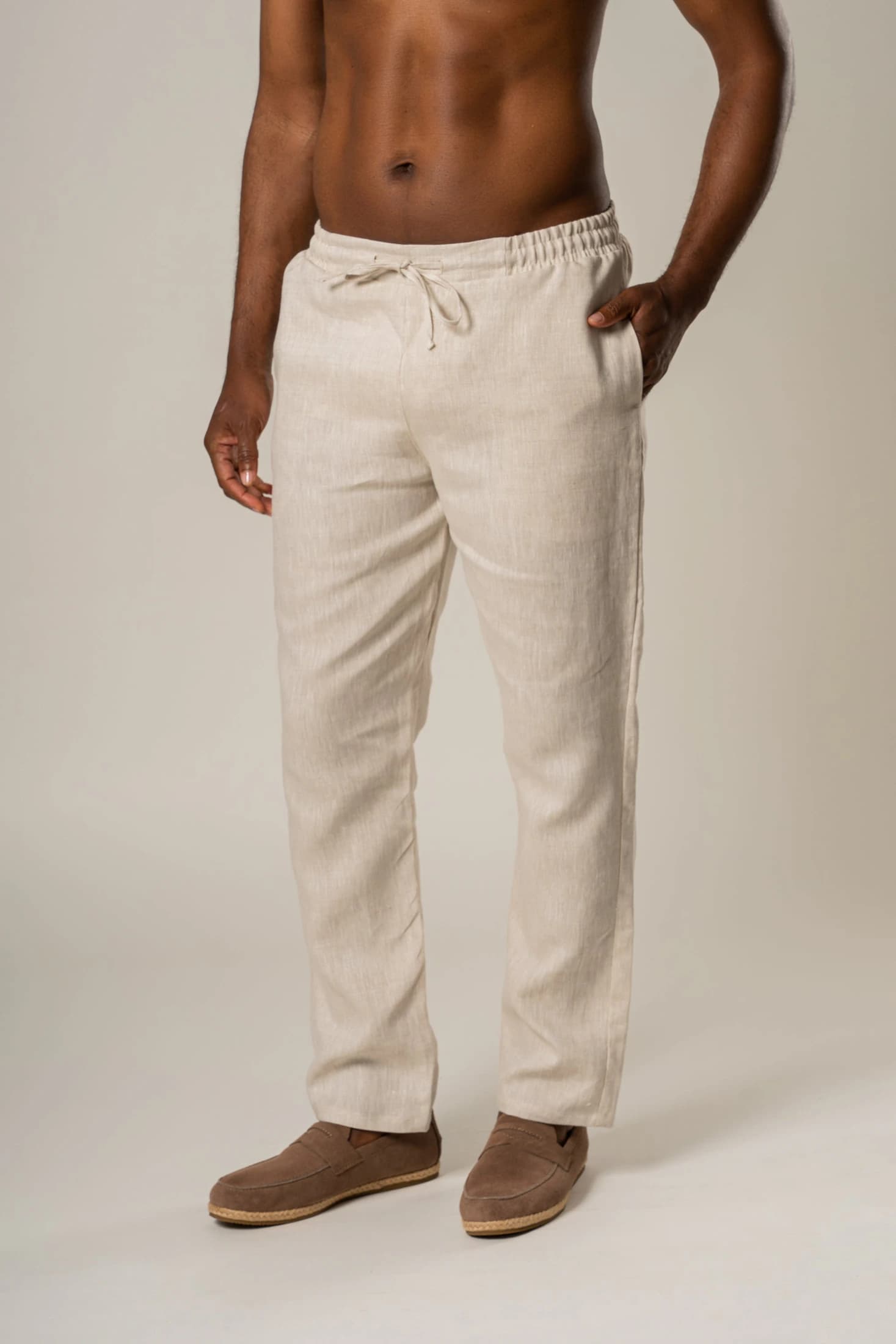 Pantalón Leisure 100% Lino - imagen 1