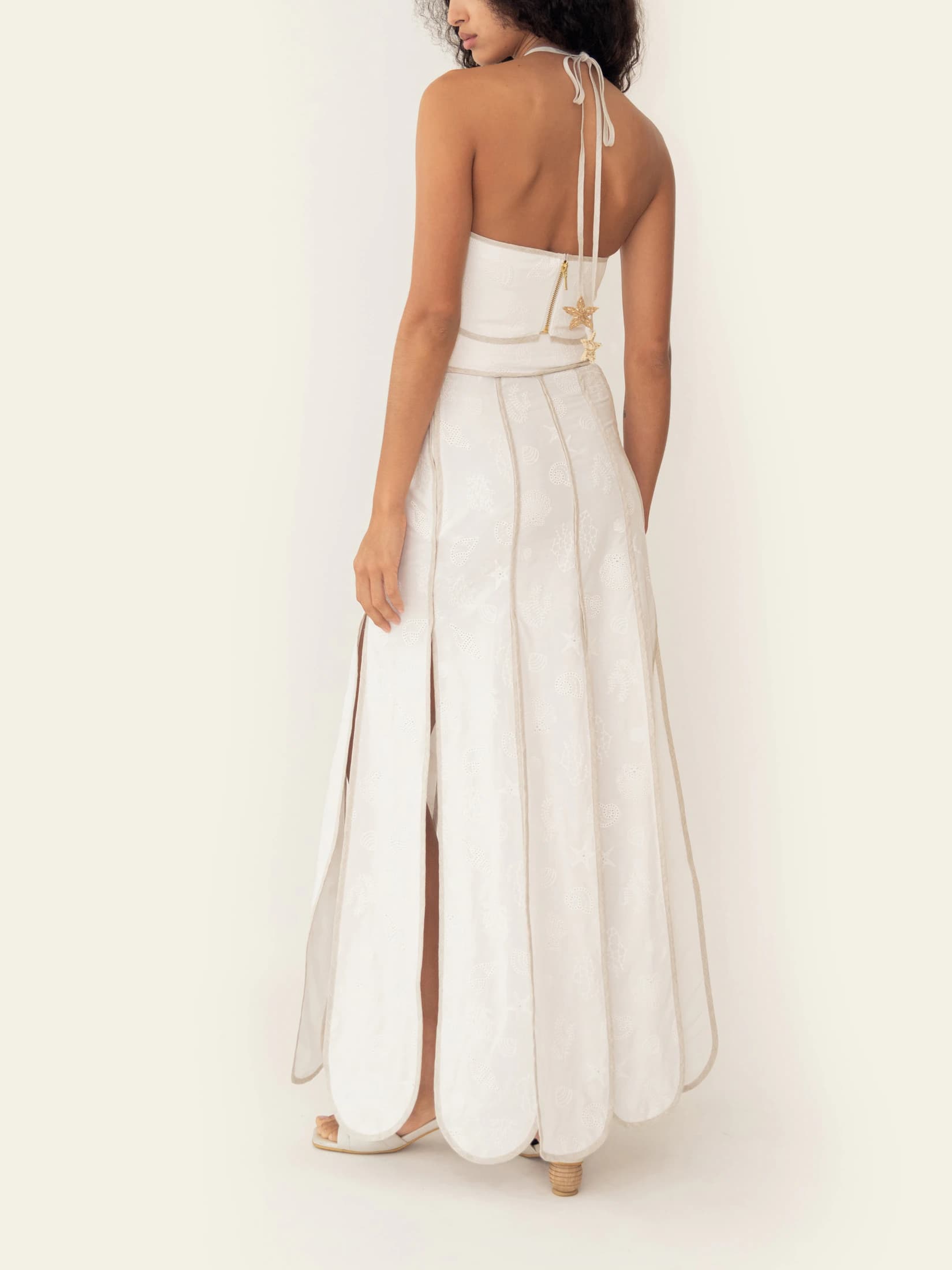 LENNY TOP IVORY SEASHELLS - imagen 4