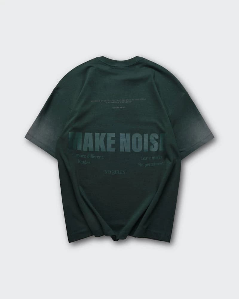 Camiseta Verde Oversize Untamed - imagen 5