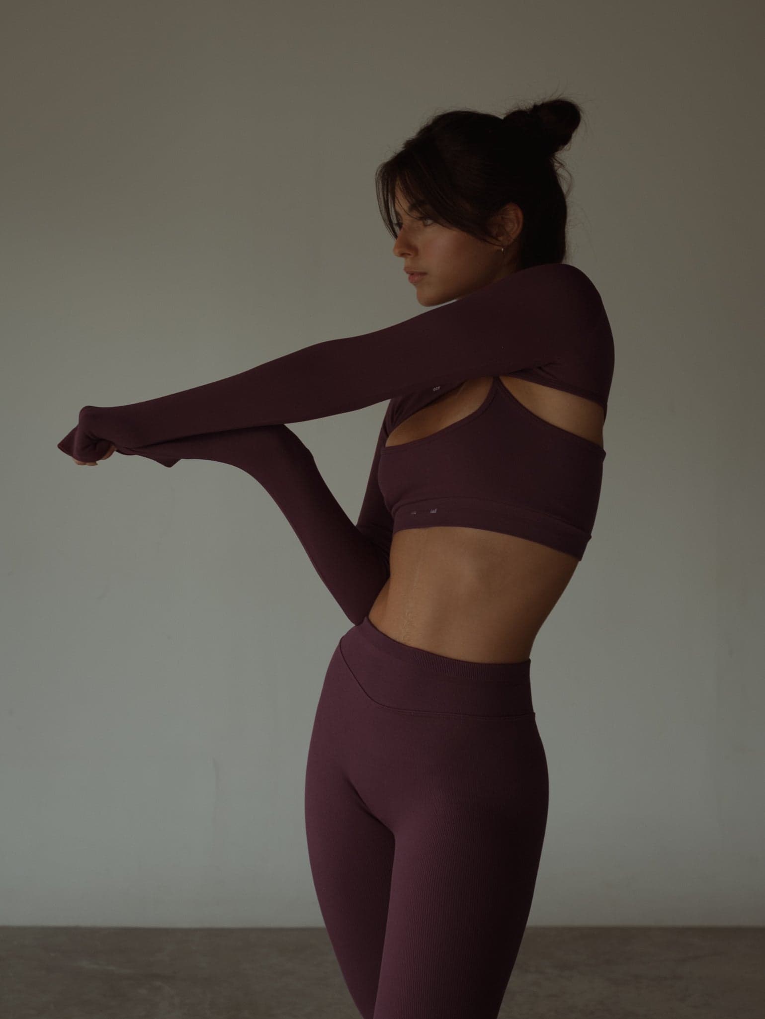 SEAMLESS SLEEVES - CRANBERRY - imagen 6